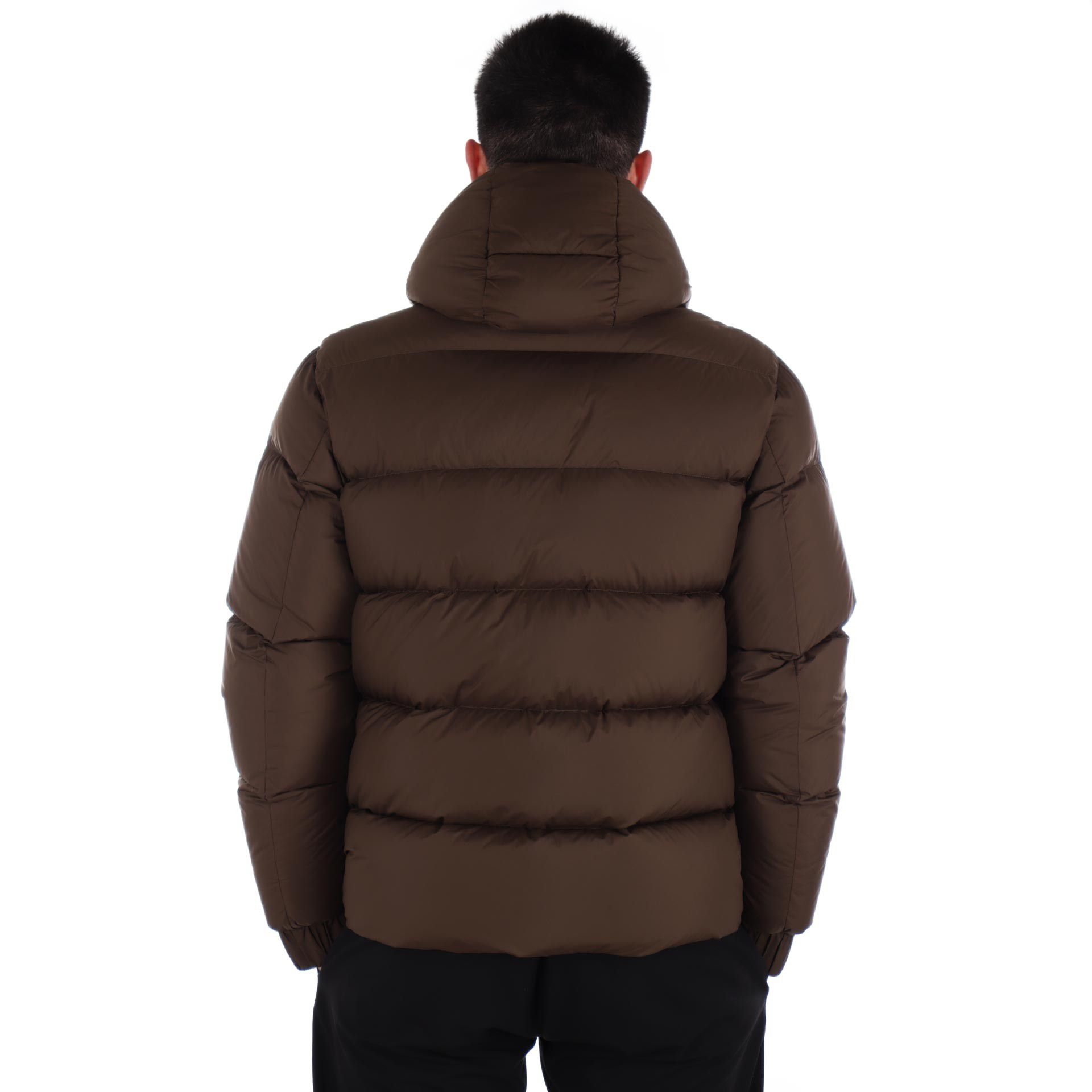 Hèskimo giubbotto con cappuccio in microfibra da uomo