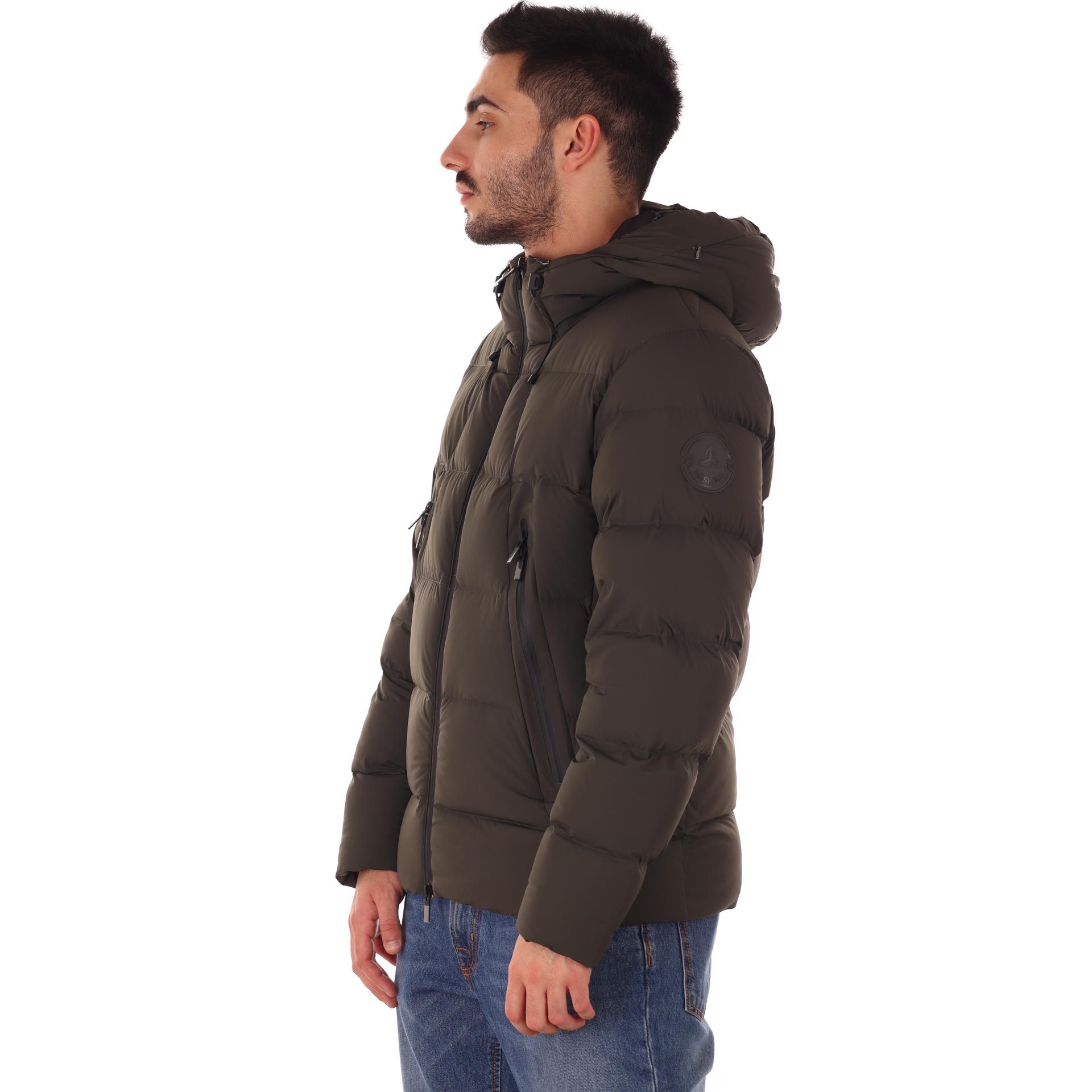 Hèskimo piumino air-short parka bistretch ve da uomo