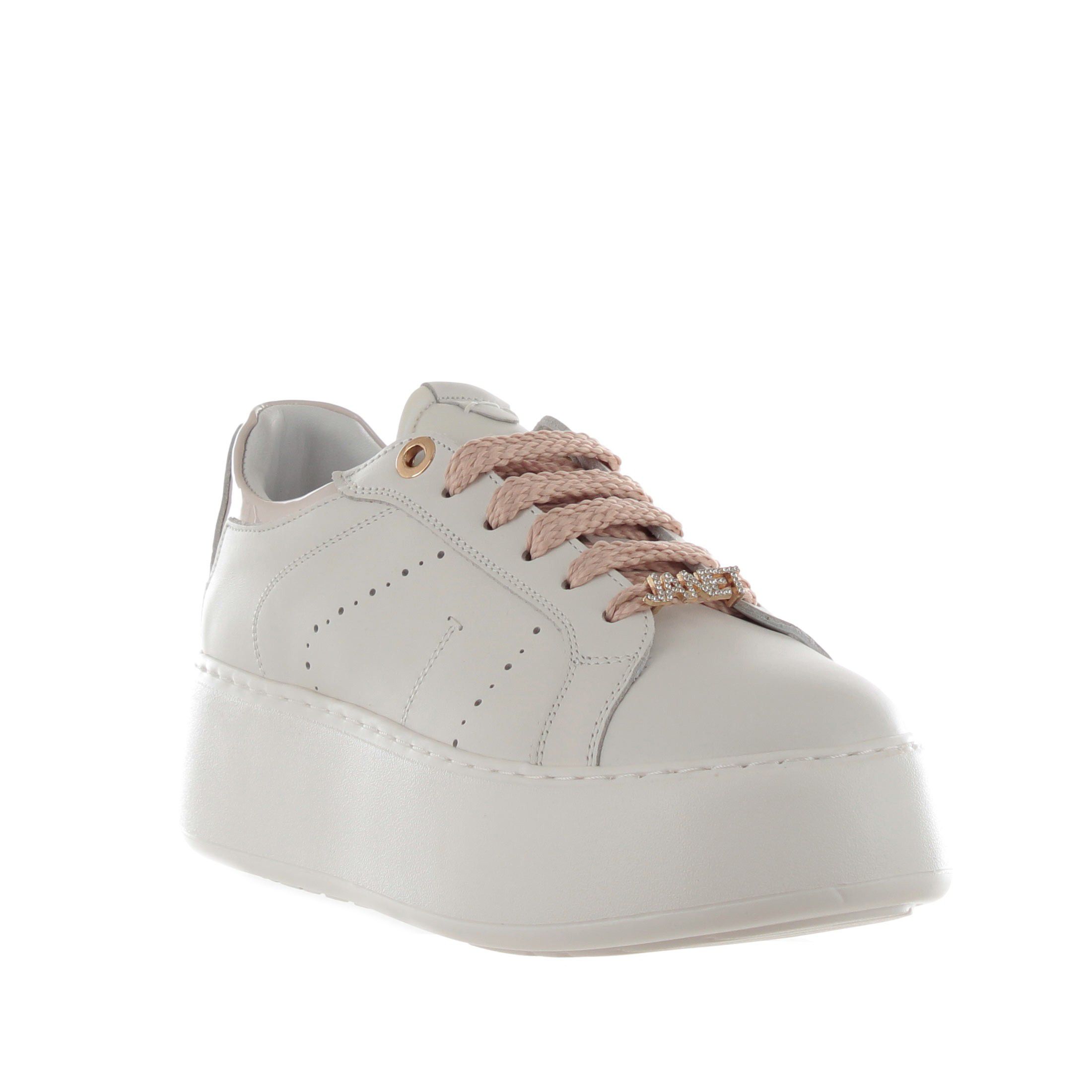 Janet & janet sneaker in pelle da donna