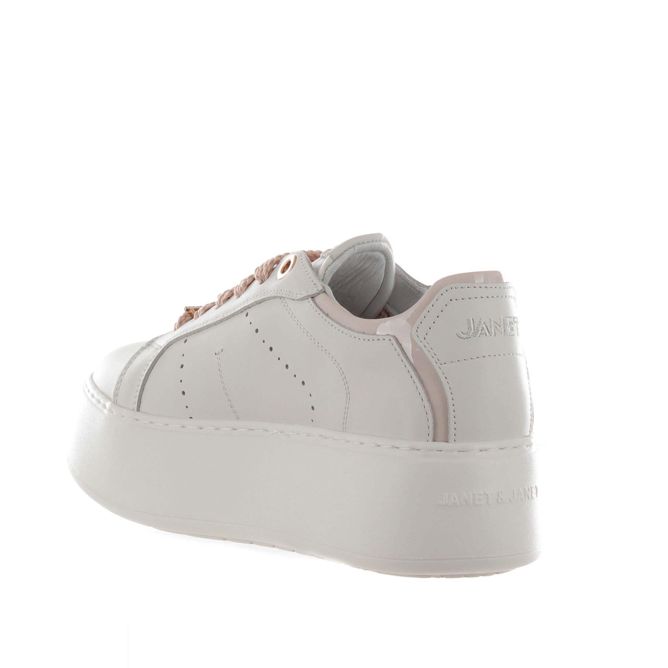 Janet & janet sneaker in pelle da donna