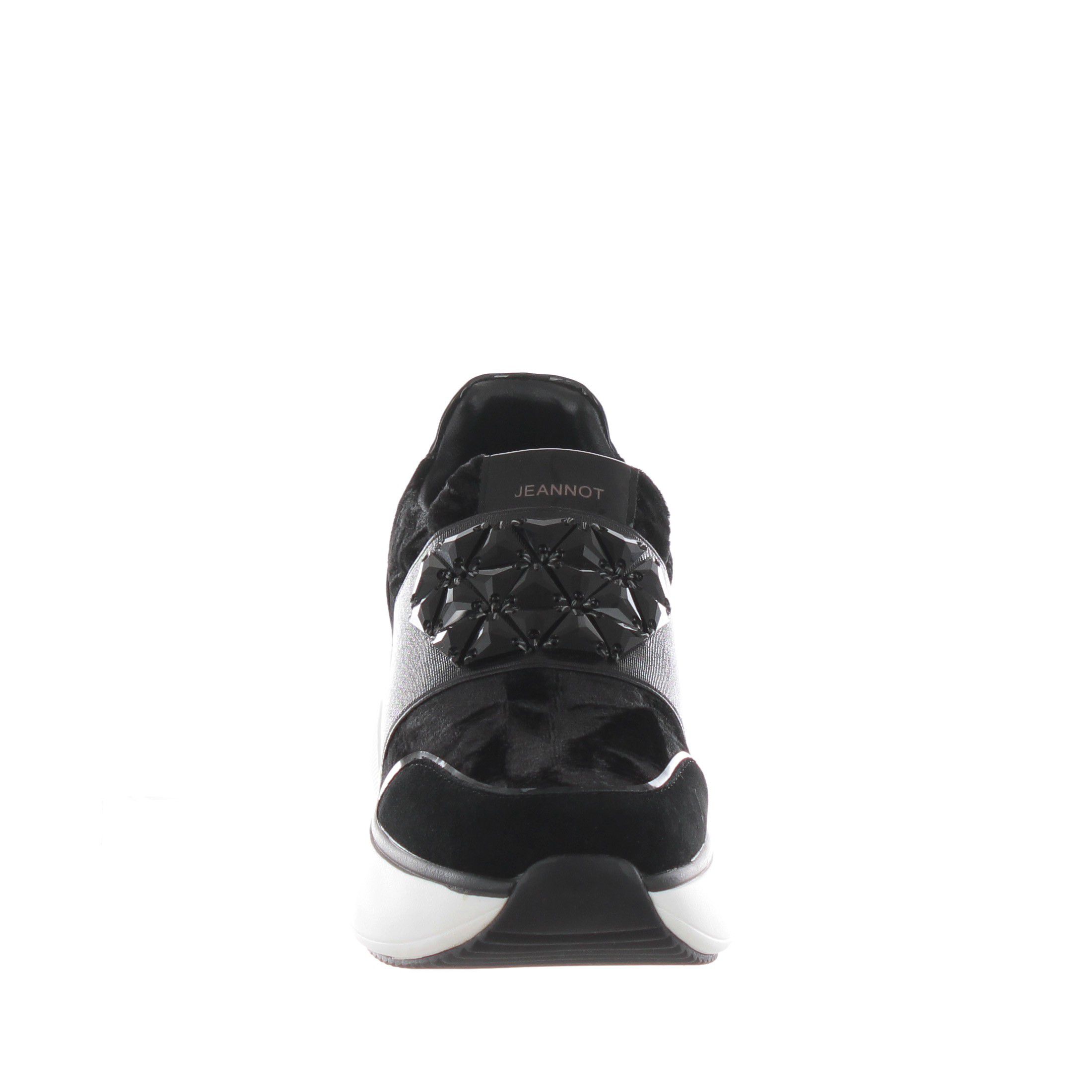 Jeannot slip on in camoscio e velluto da donna