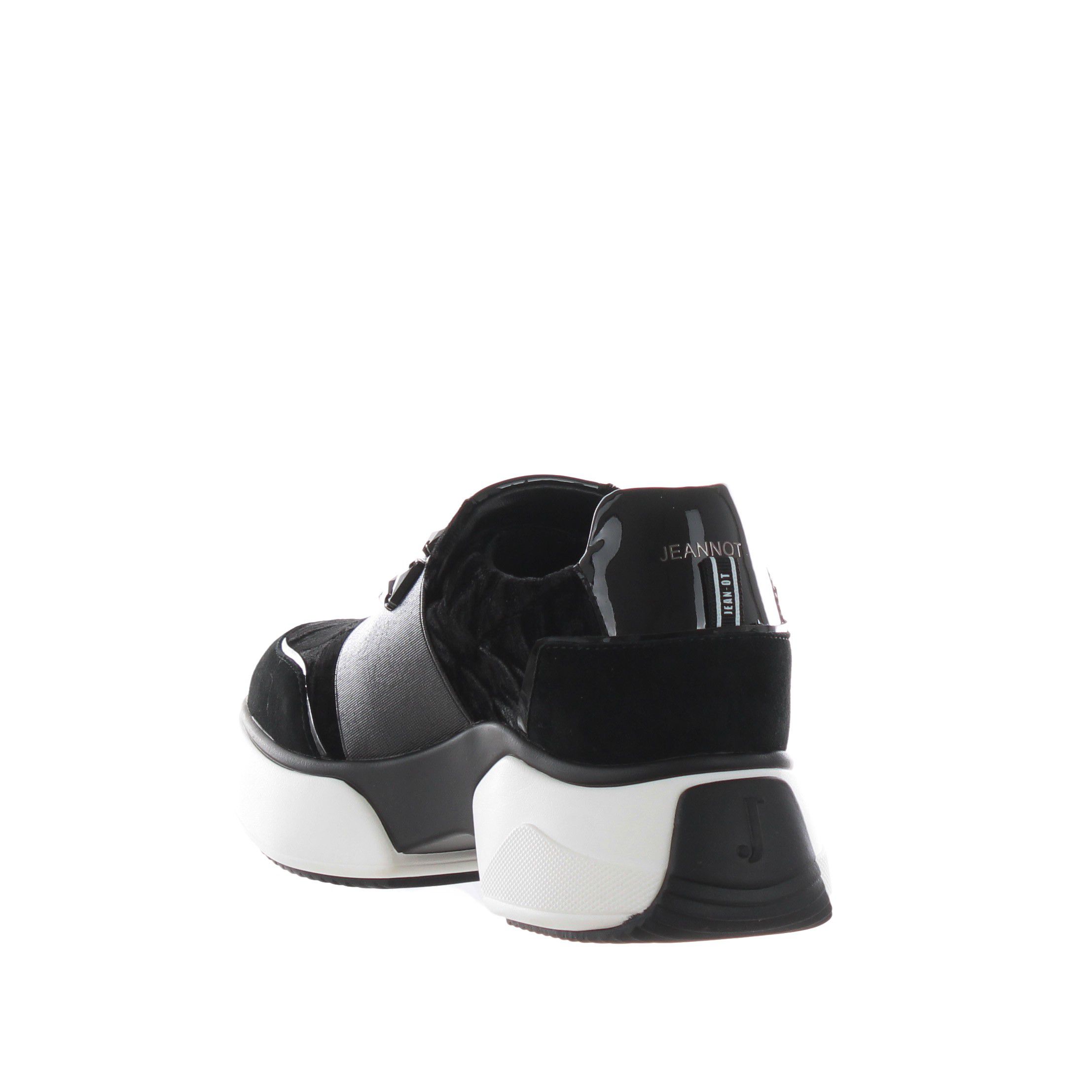 Jeannot slip on in camoscio e velluto da donna