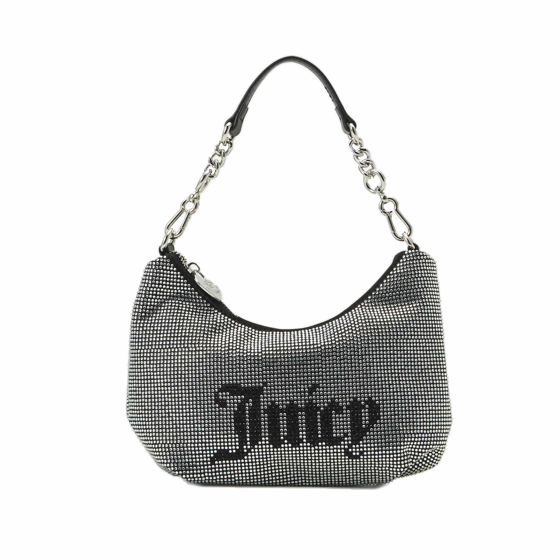 Juicy couture mini tracolla hazel con strass da donna