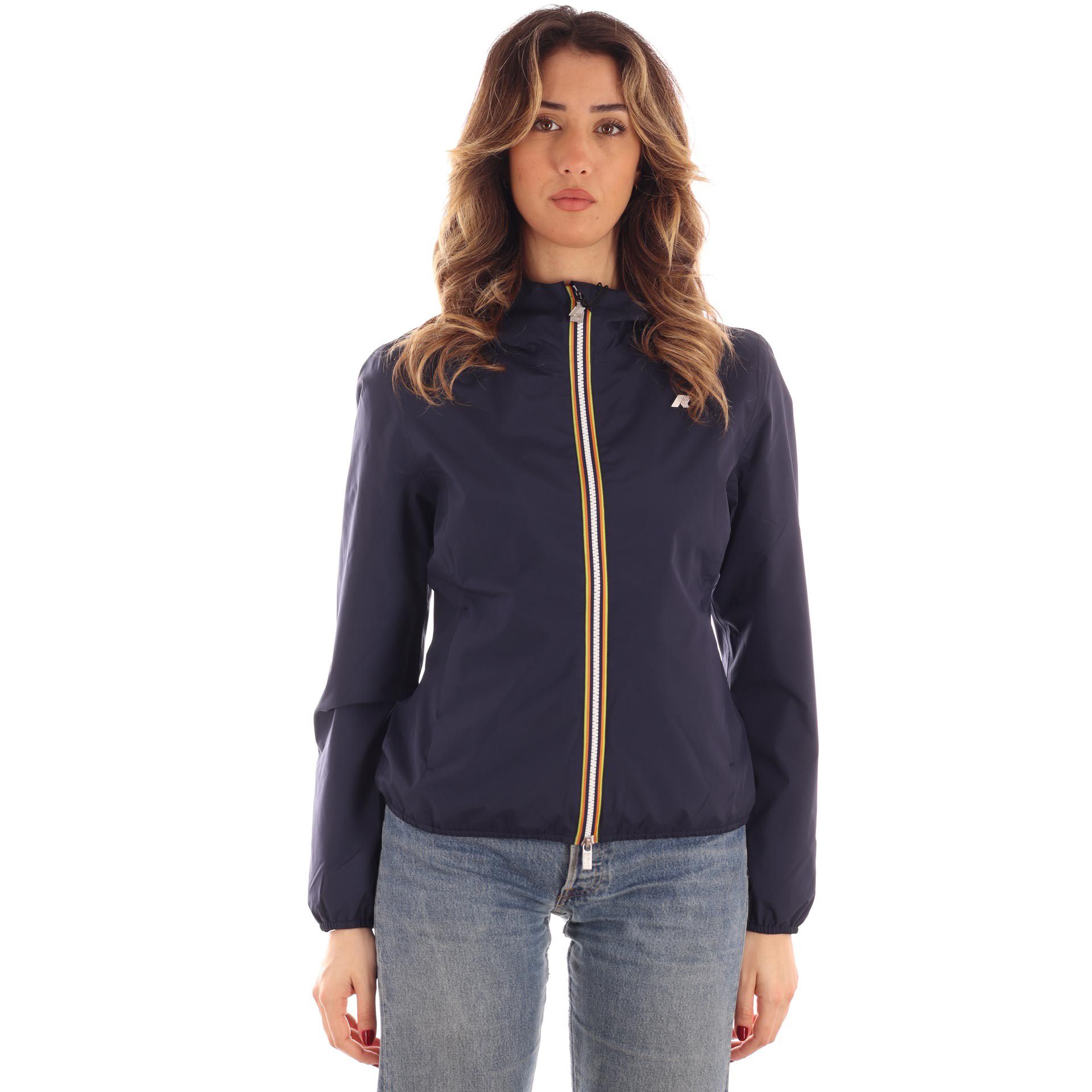 K-way giacca corta lily stretch poly jersey da donna