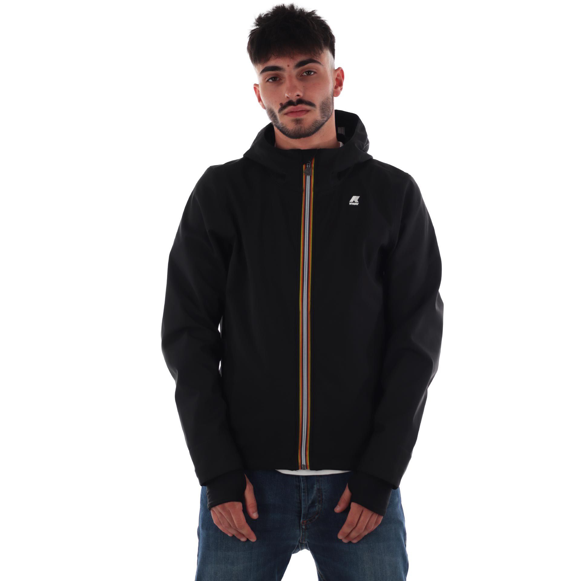 Giubbotto K Way Azienda K-way Giacca Jacko Bonded Da Uomo