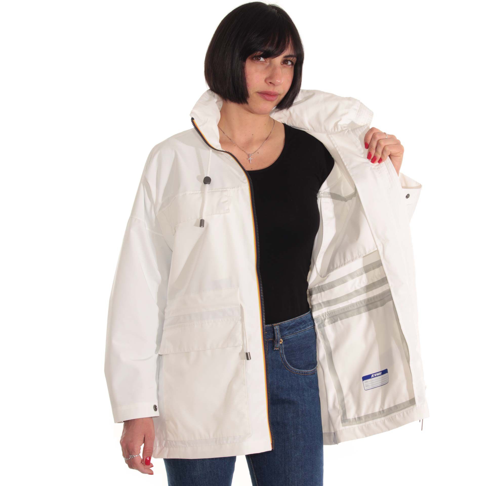 K-way giacca jenna satin da donna