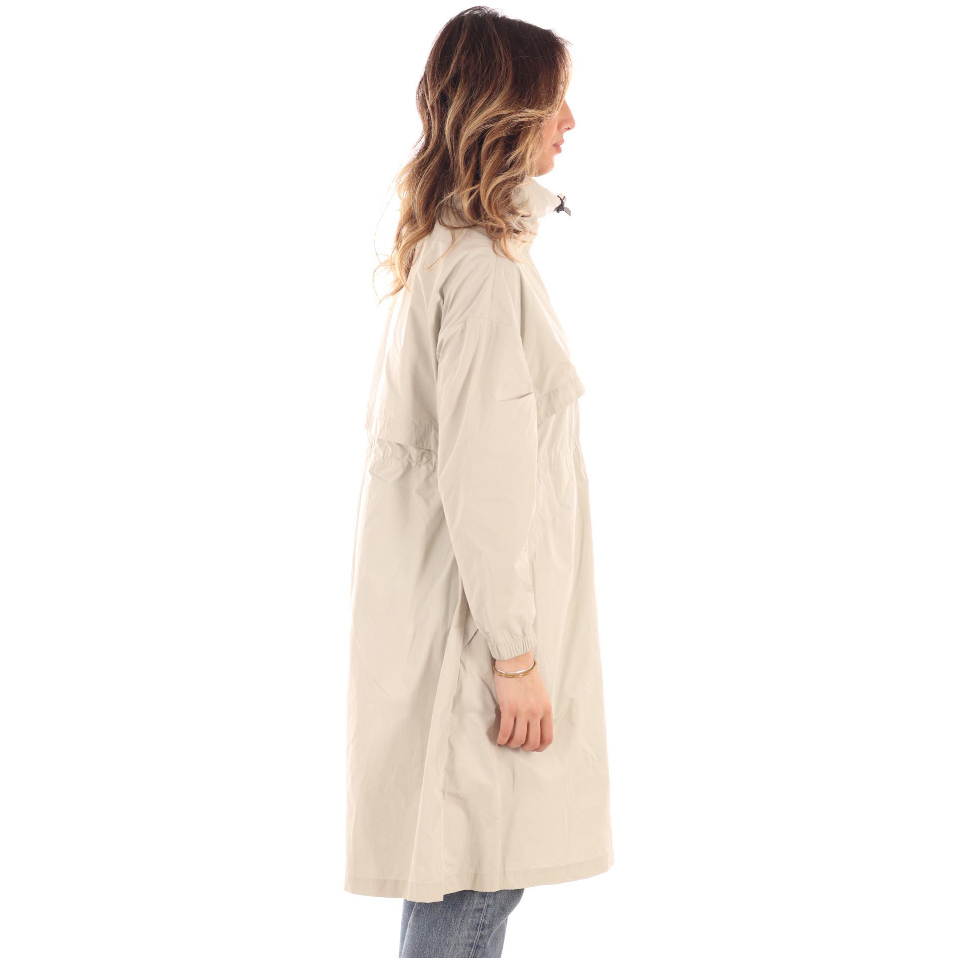 K-way giacca lunga aube memory touch da donna