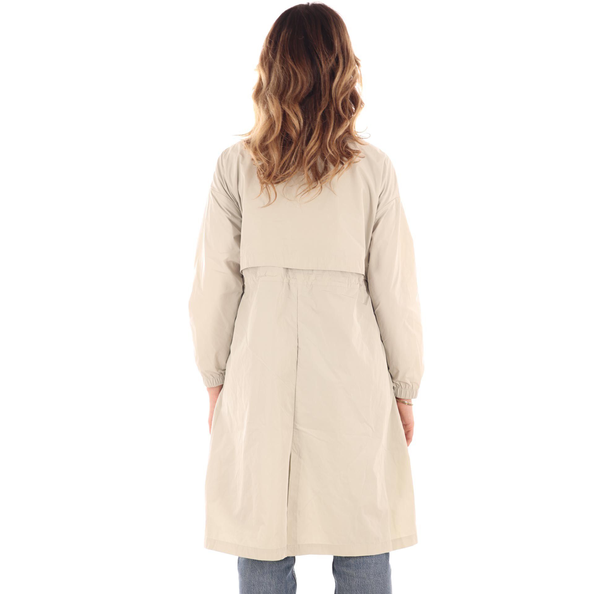 K-way giacca lunga aube memory touch da donna