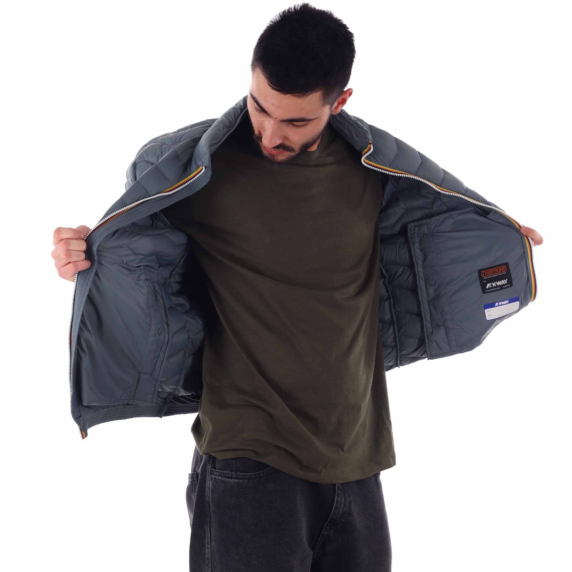 K-way giacca valentine quilted warm
 da uomo