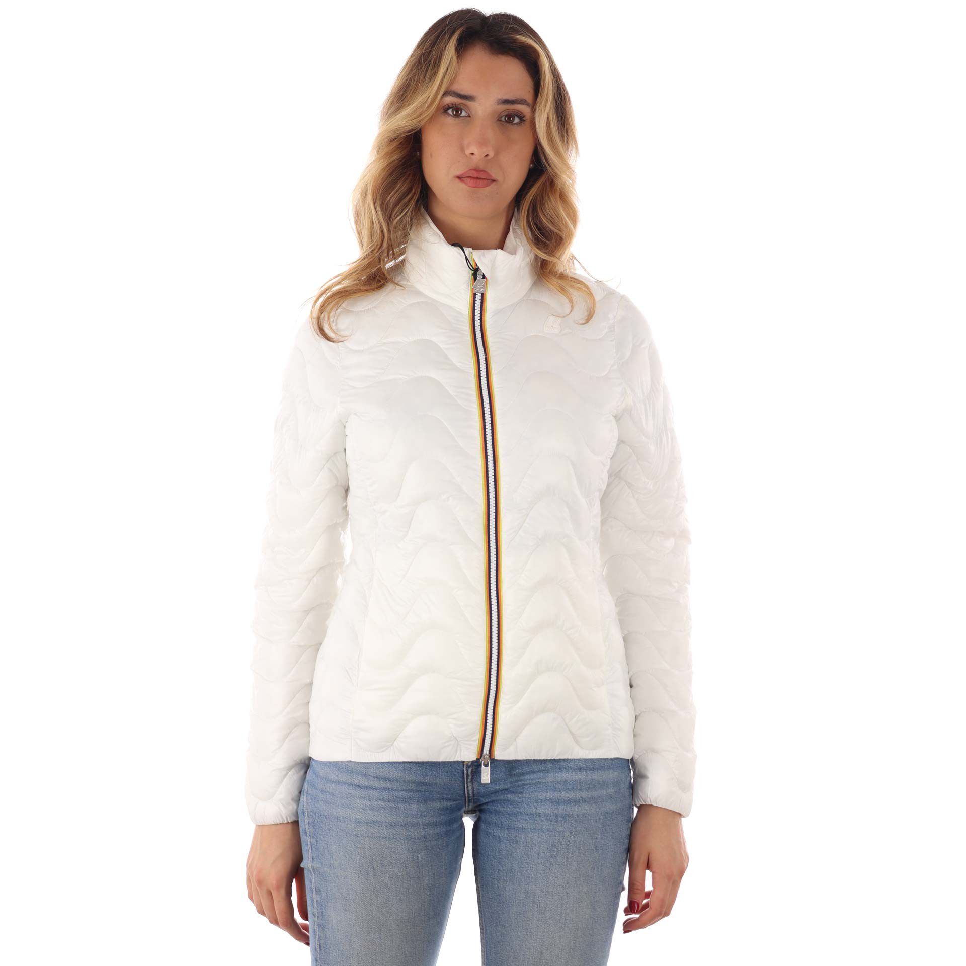 K-way giacca violette quilted warm da donna