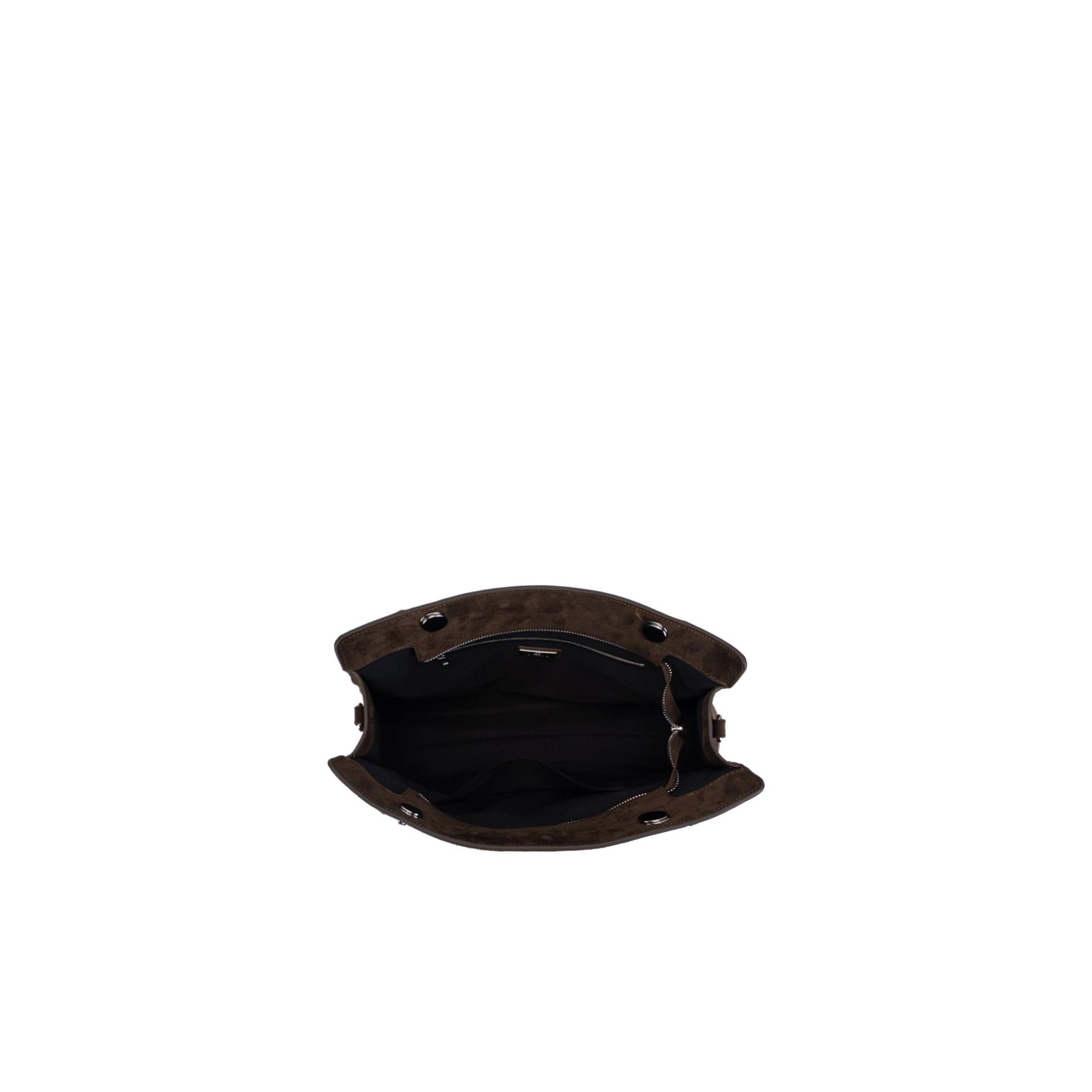 La carrie shopping ethnic in suede e borchie da donna