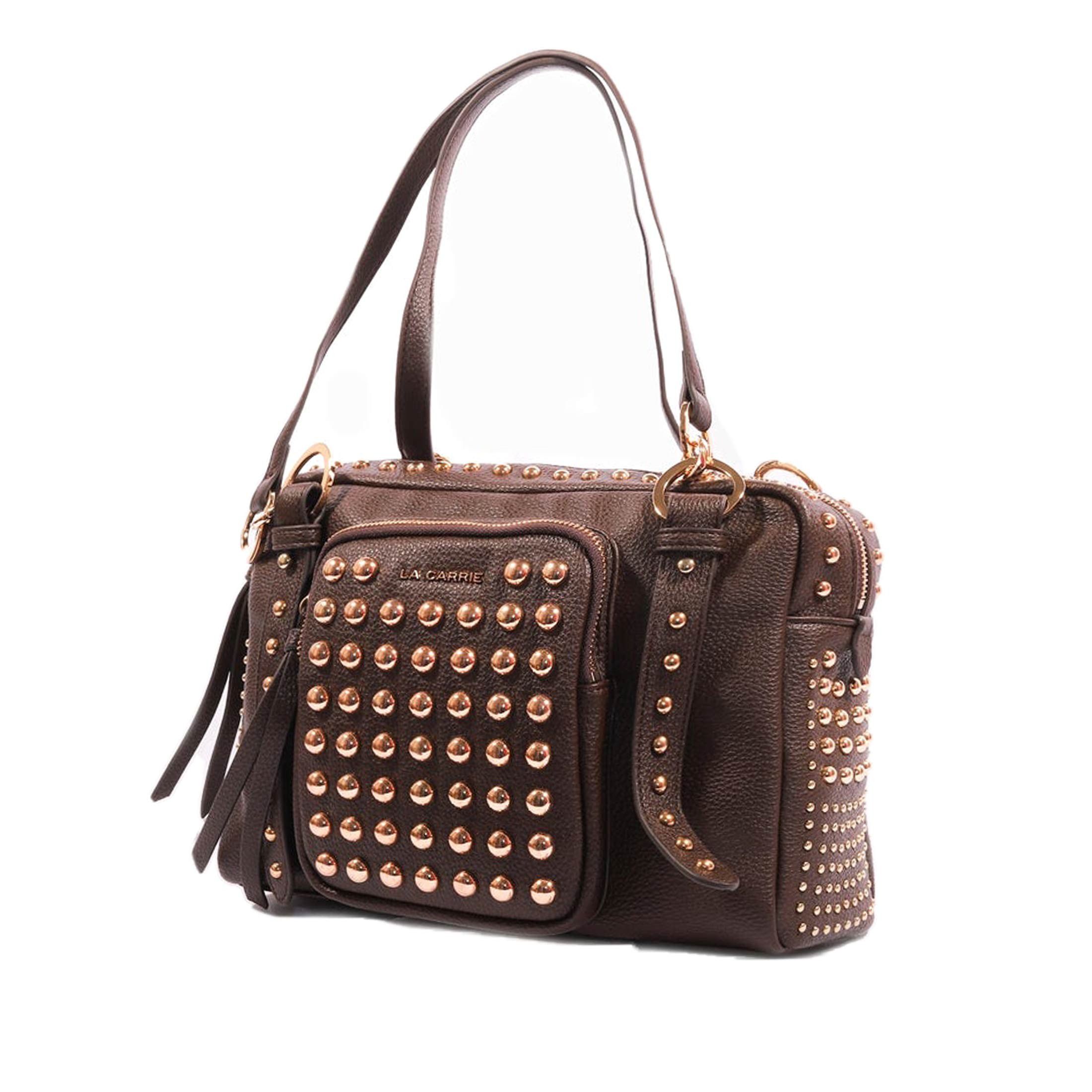 La carrie shoulder bag planets large synt in similpelle da donna