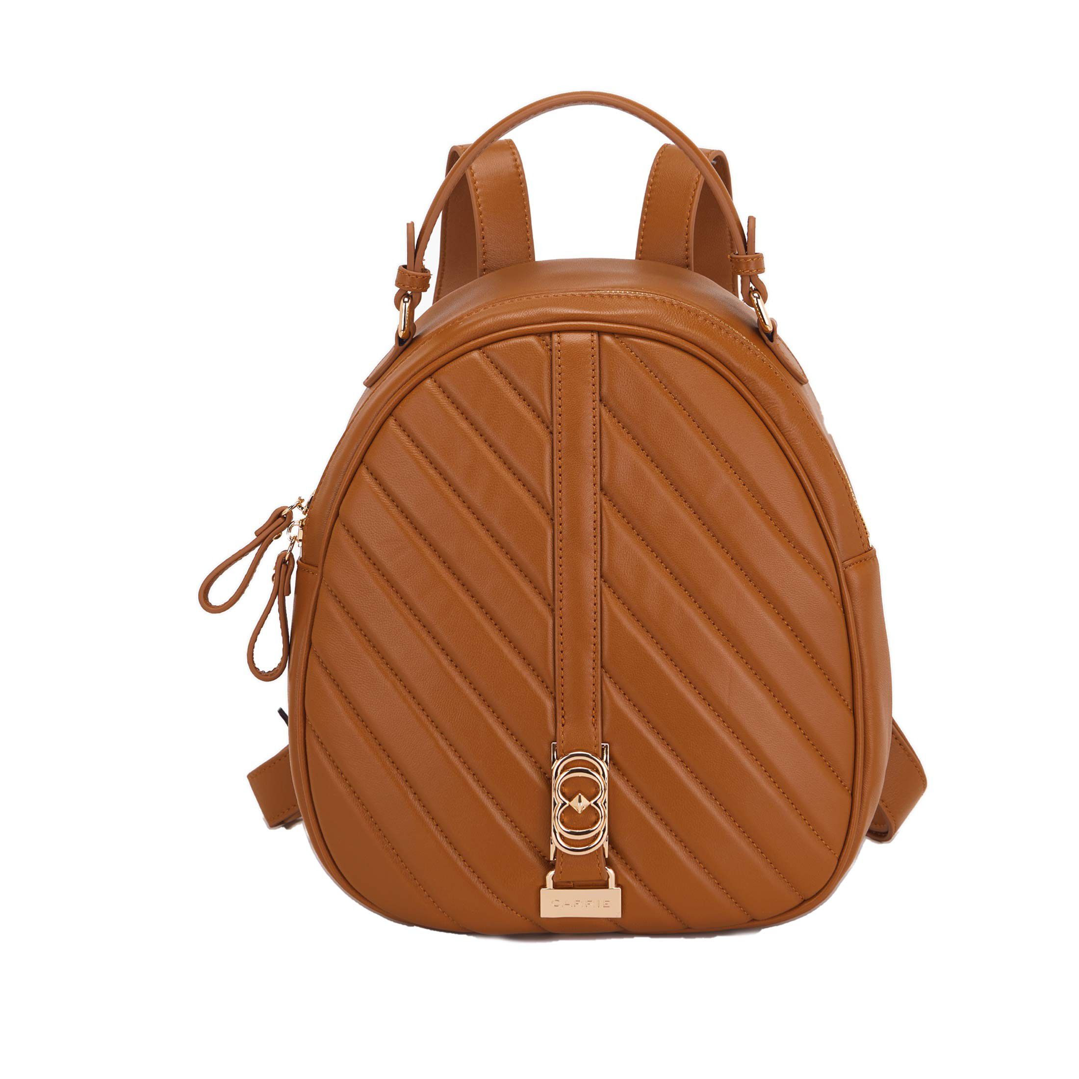 La carrie zaino plumar oval in nappa trapuntata da donna