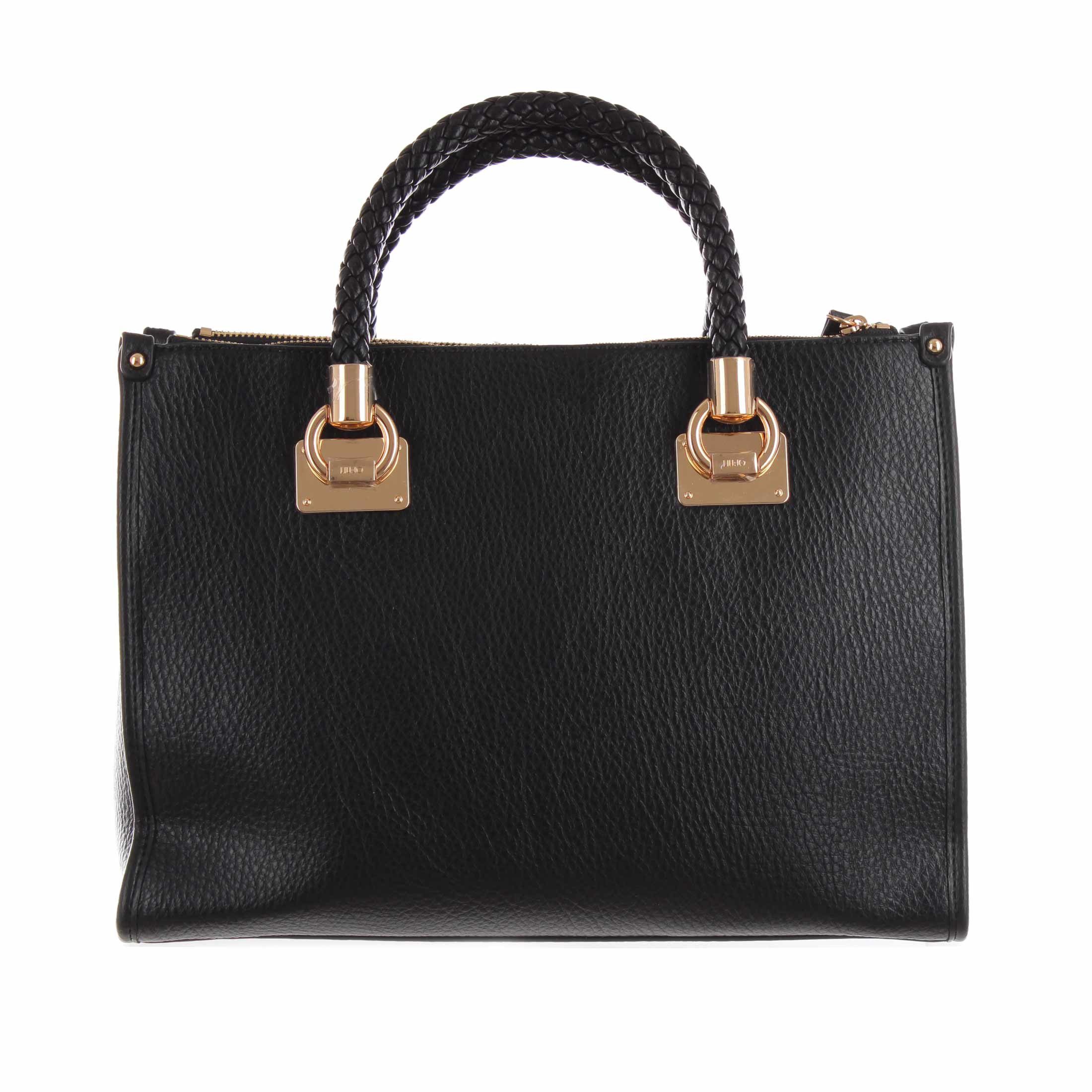 Liu jo borsa a mano manh satchel ecs medium in similpelle da donna
