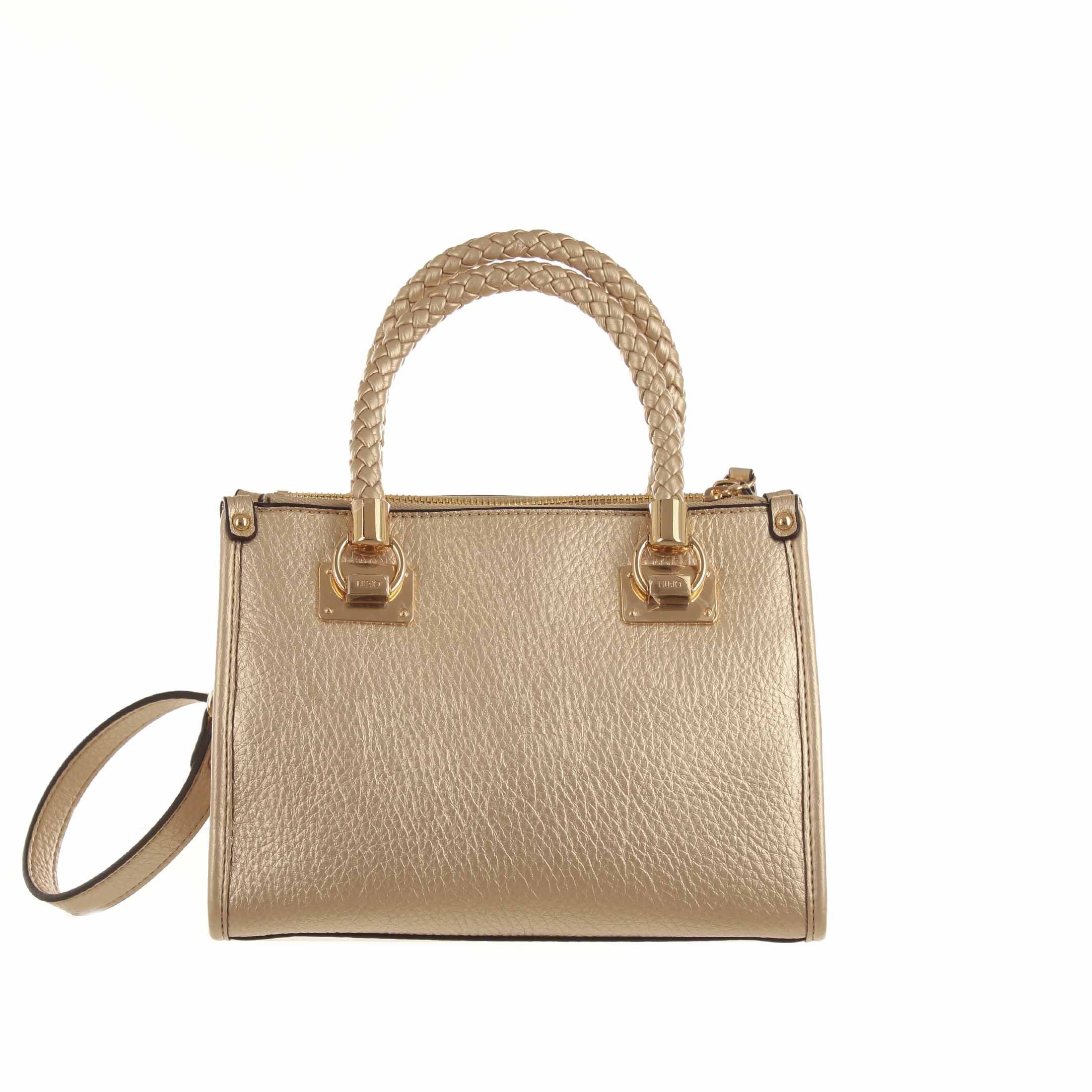 Liu jo borsa a mano manh satchel ecs small in similpelle da donna