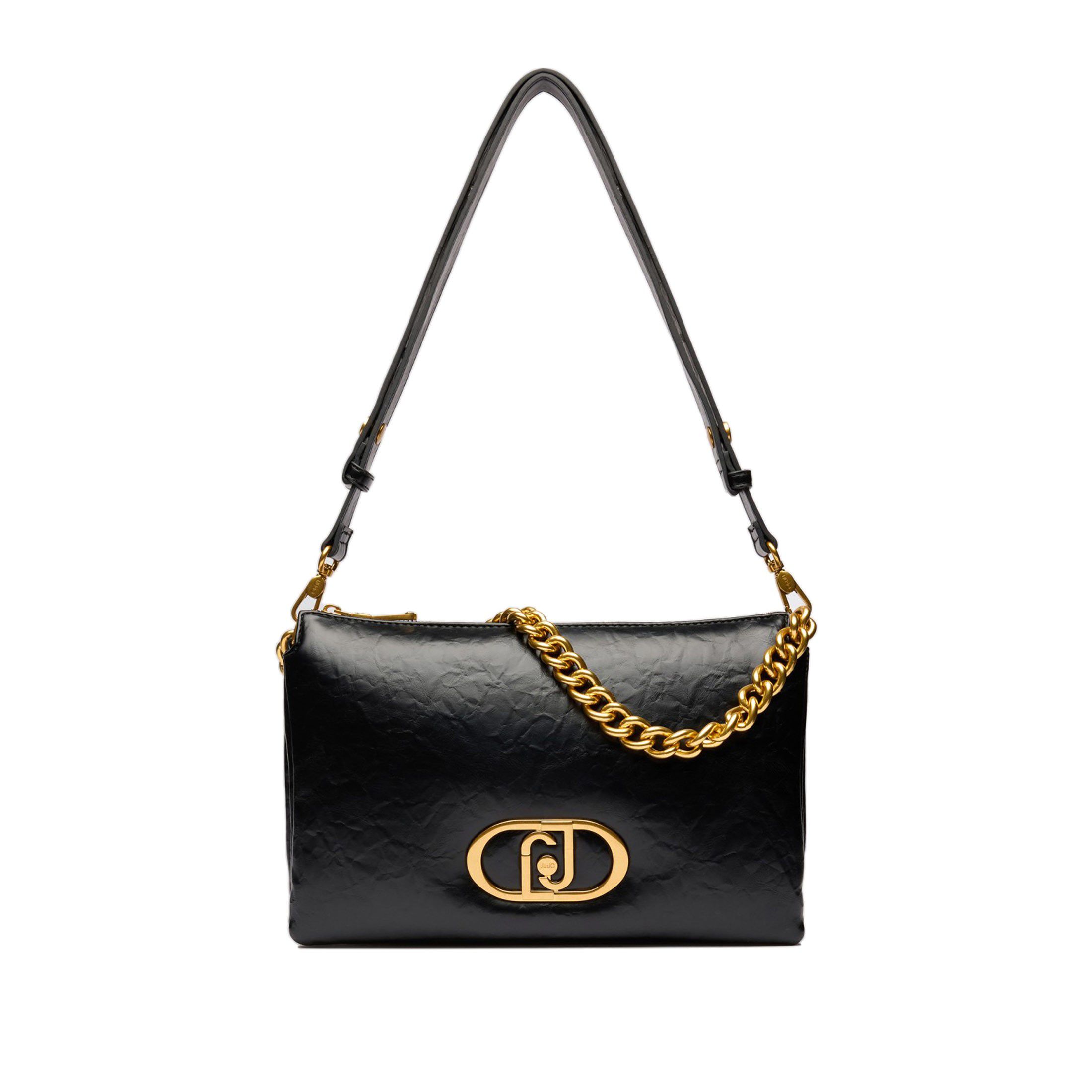 Liu jo borsa a tracolla lapuffy ecs medium in similpellle da donna