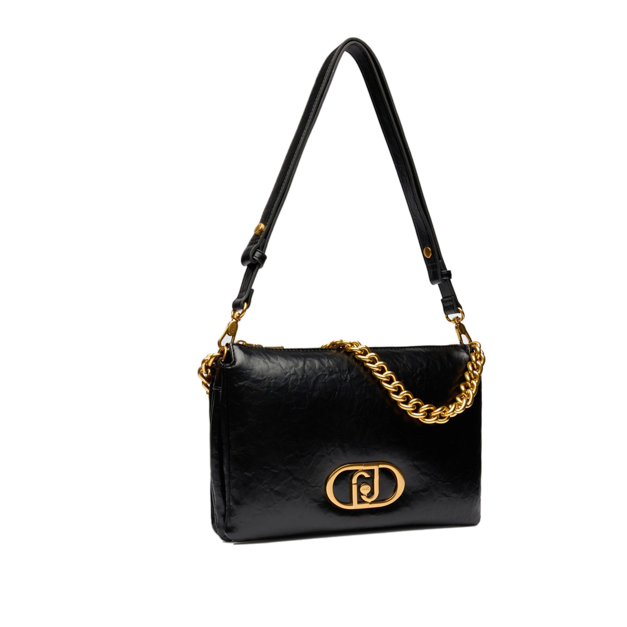 Liu jo borsa a tracolla lapuffy ecs medium in similpellle da donna