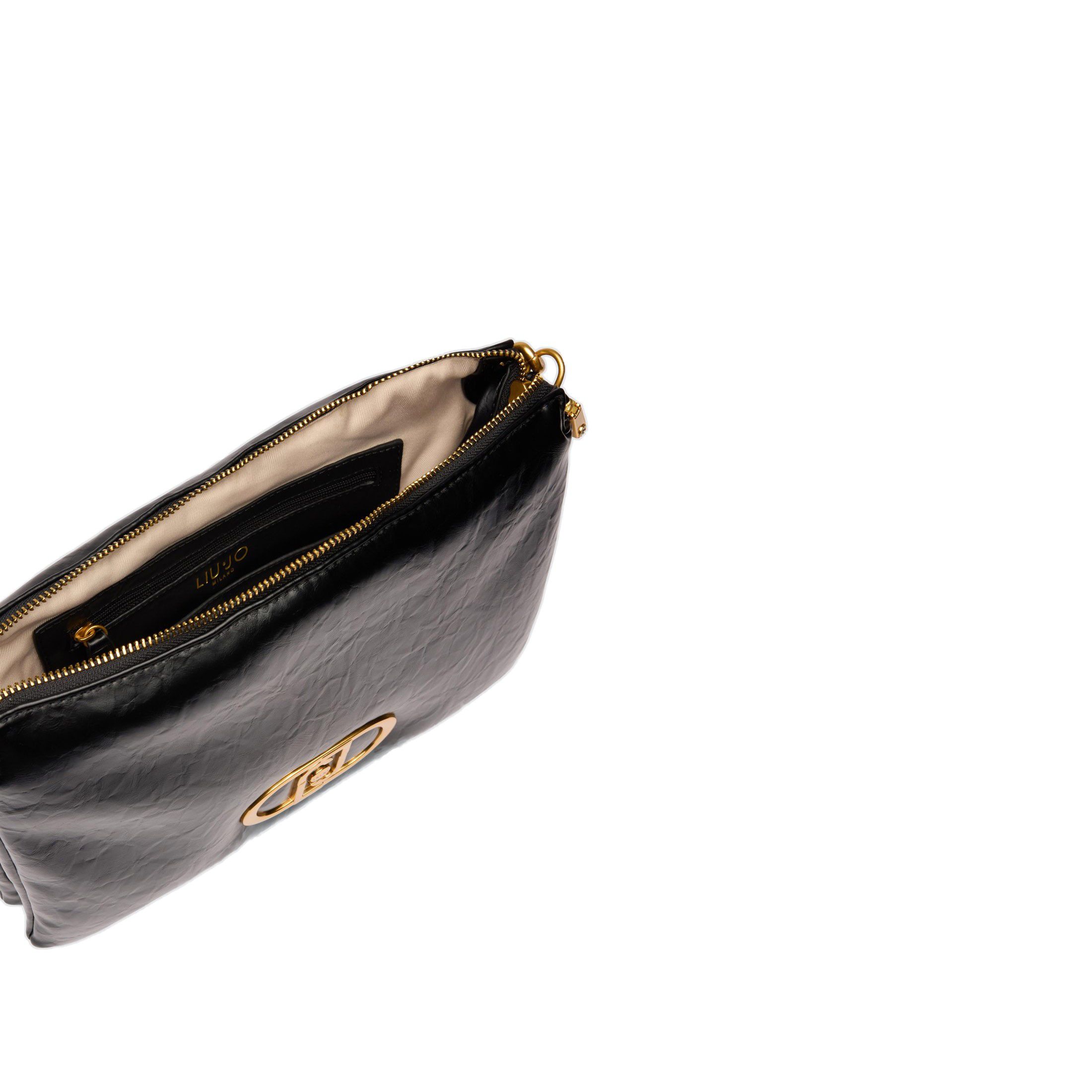Liu jo borsa a tracolla lapuffy ecs medium in similpellle da donna