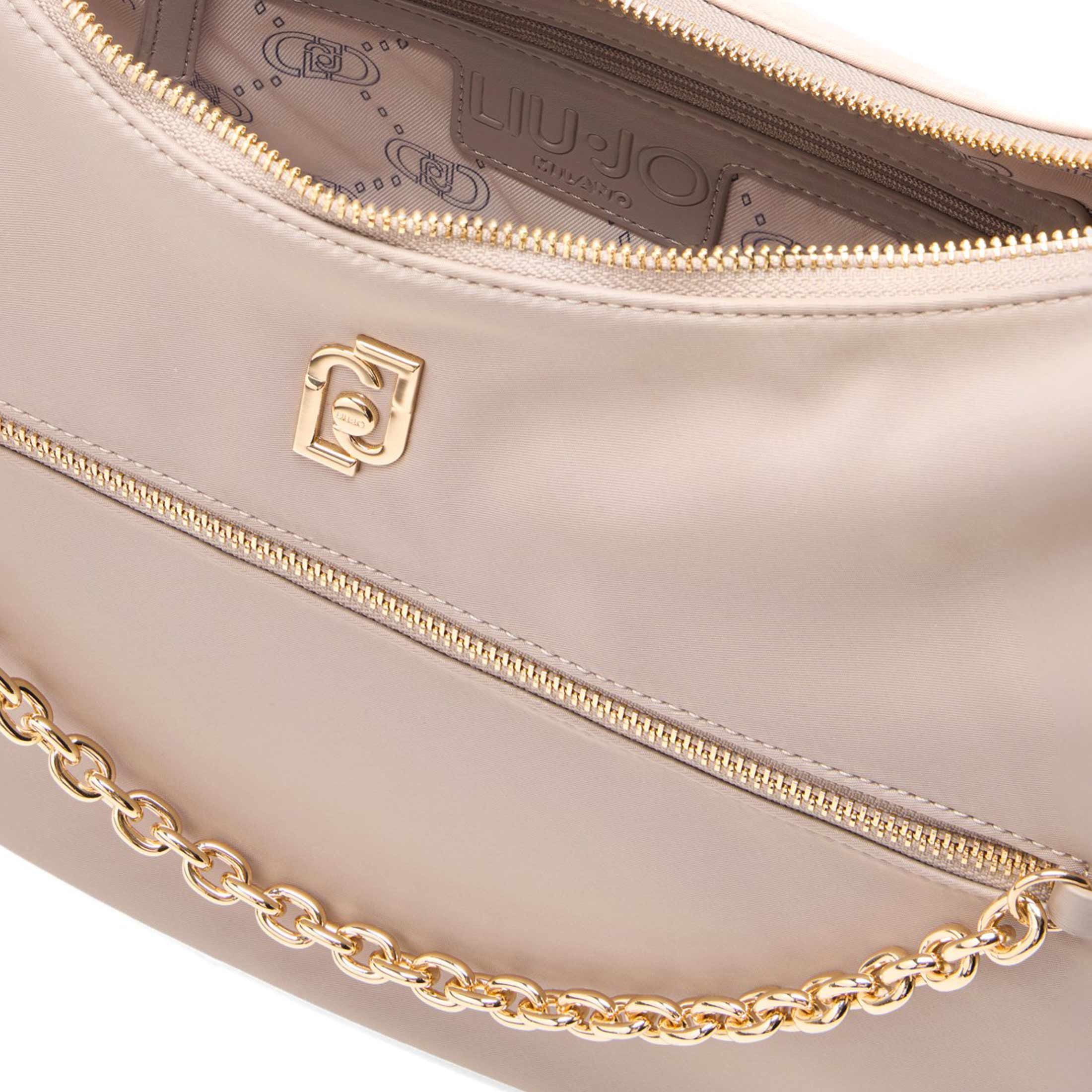 Liu jo borsa achala ecs hobo medium in tessuto da donna