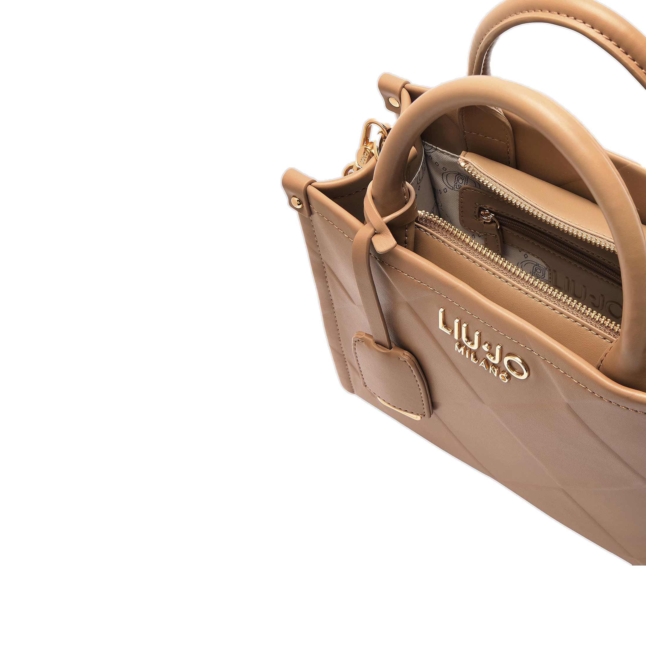 Liu jo borsa shopping ridhi ecs medium in similpelle da donna
