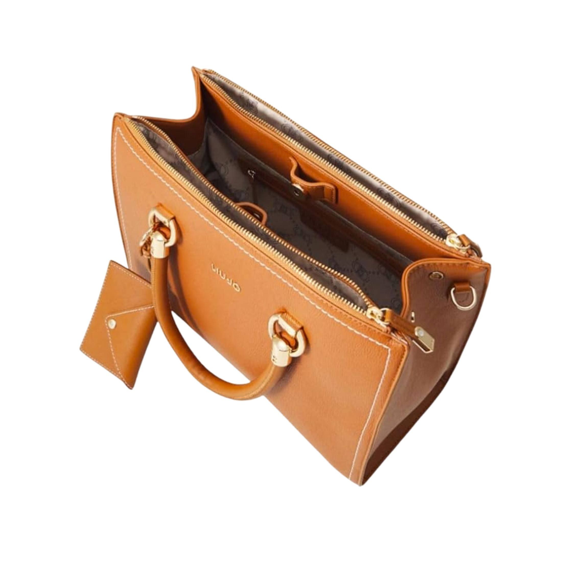 Liu jo handbag satchel medium boston  da donna