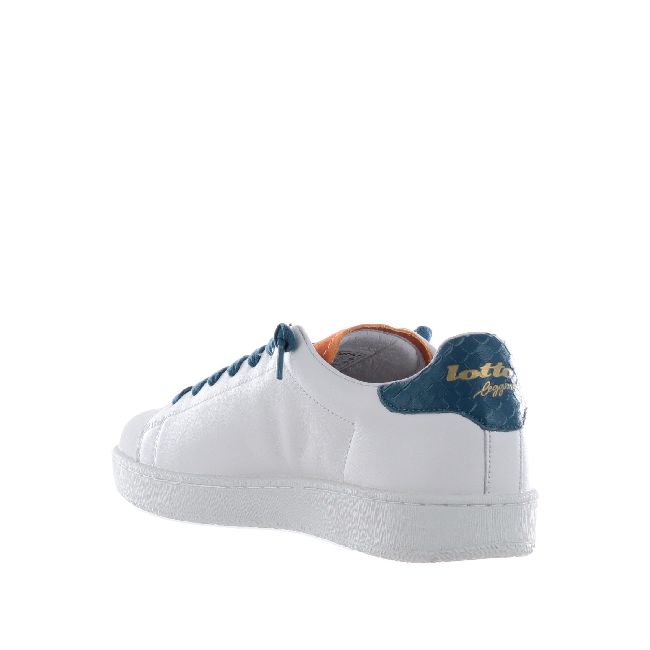 Lotto sneaker autograph fish in pelle da uomo