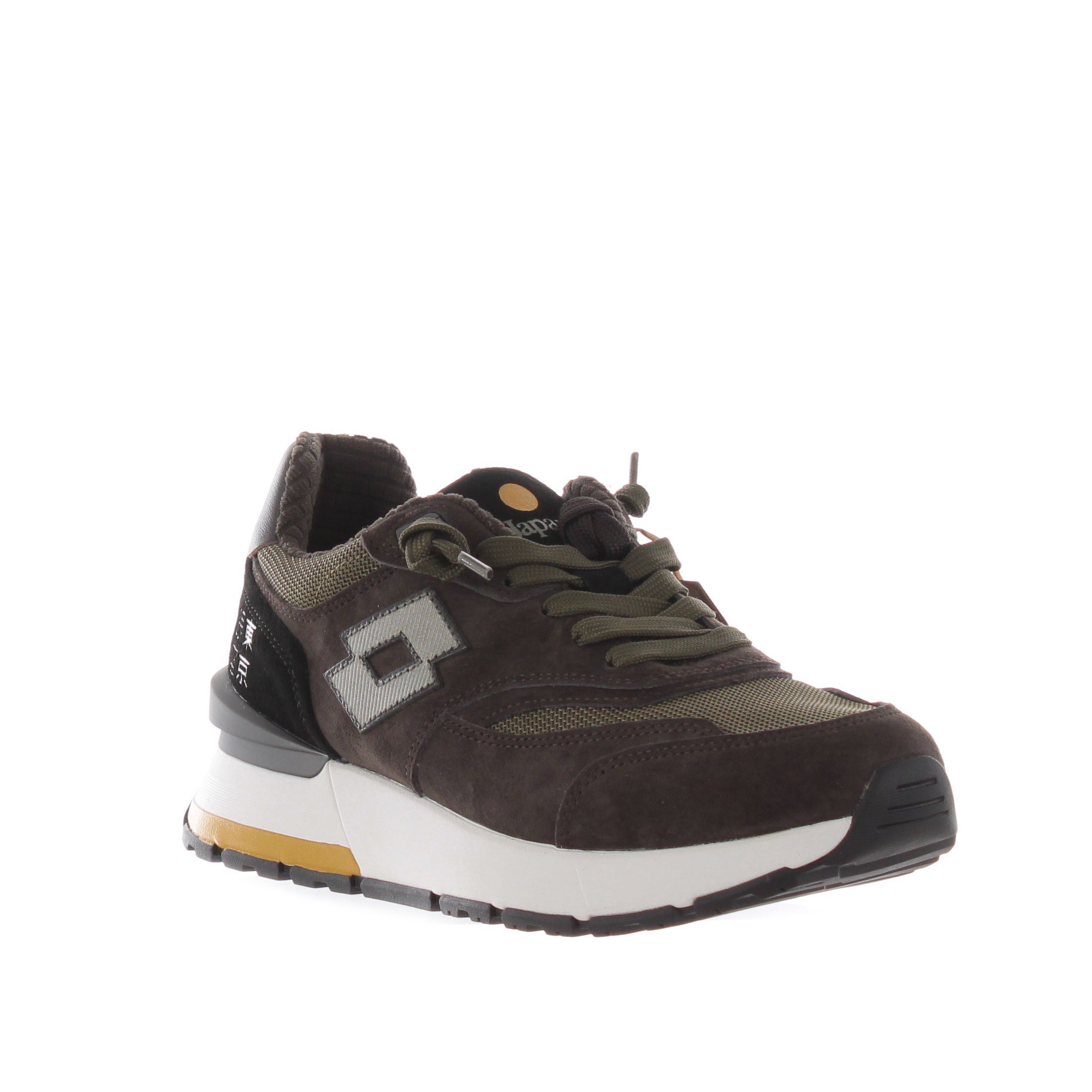 Lotto sneaker tokyo ginza pure in camoscio e mesh da uomo