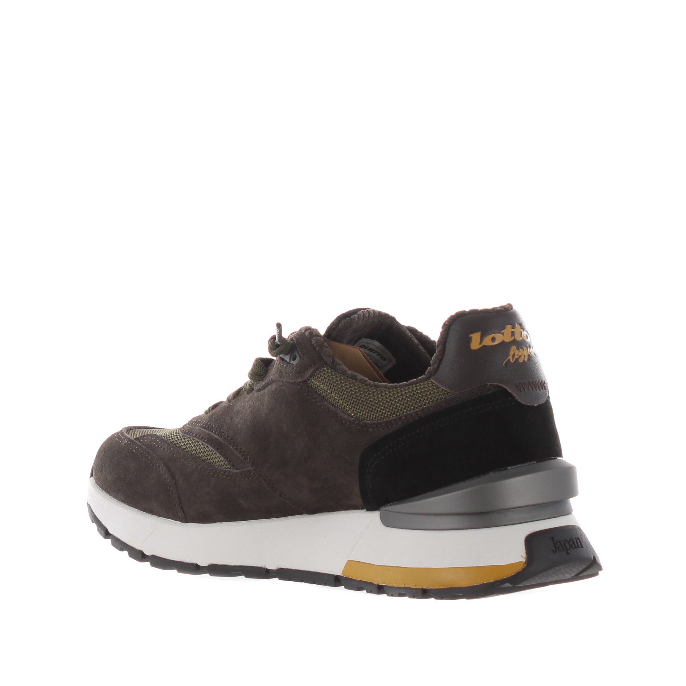 Lotto sneaker tokyo ginza pure in camoscio e mesh da uomo