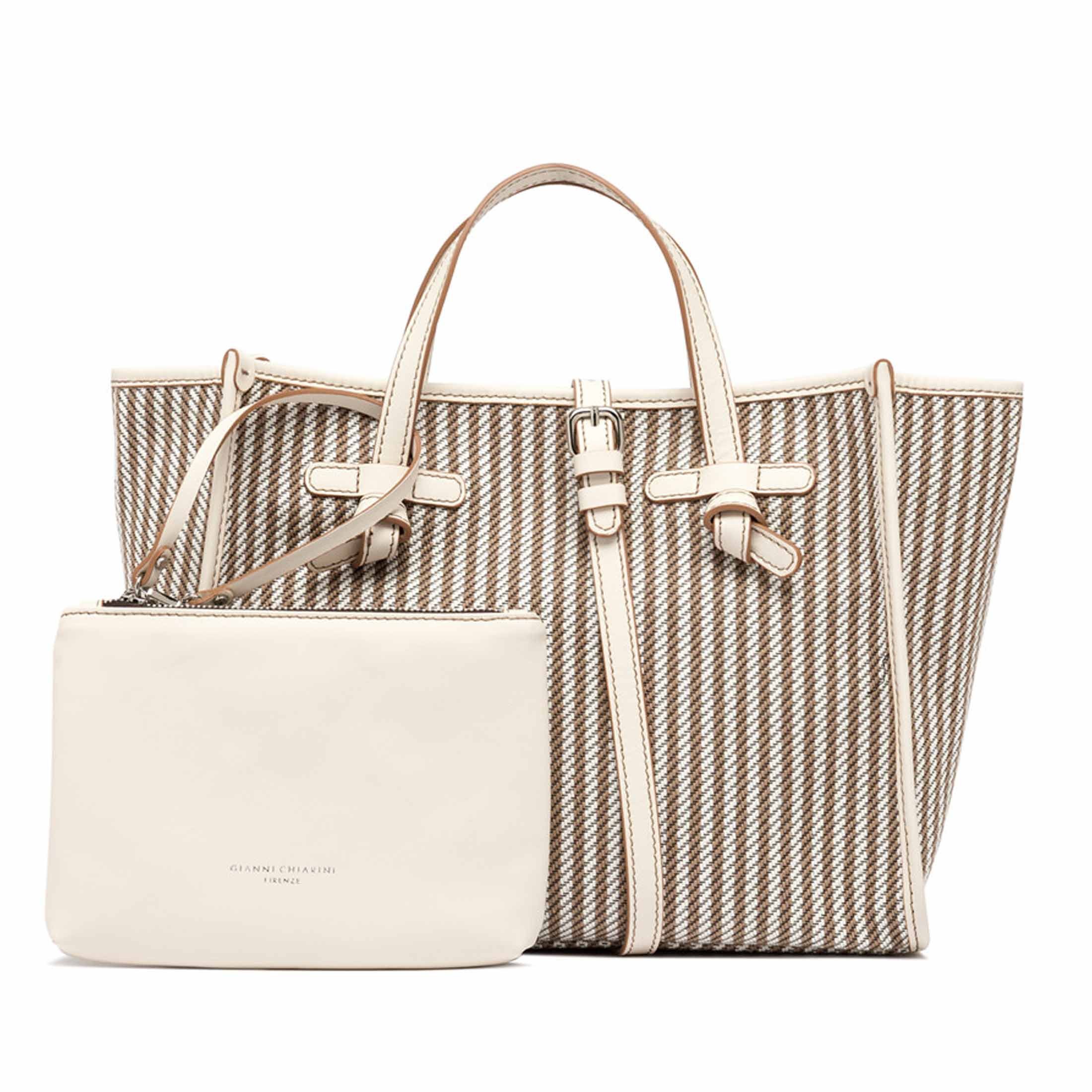 Marcella club borsa a mano miss marcella 32 in canvas da donna