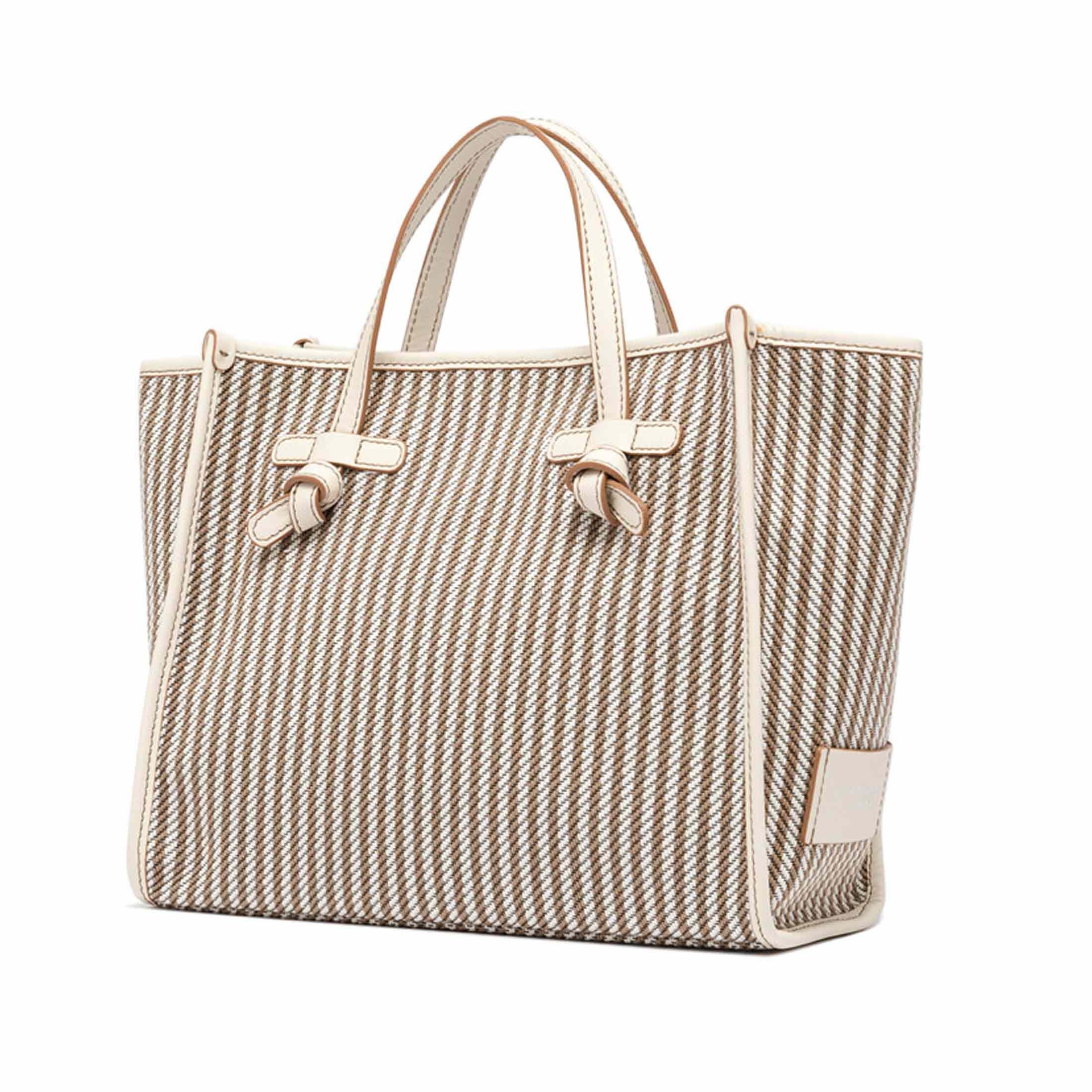 Marcella club borsa a mano miss marcella 32 in canvas da donna