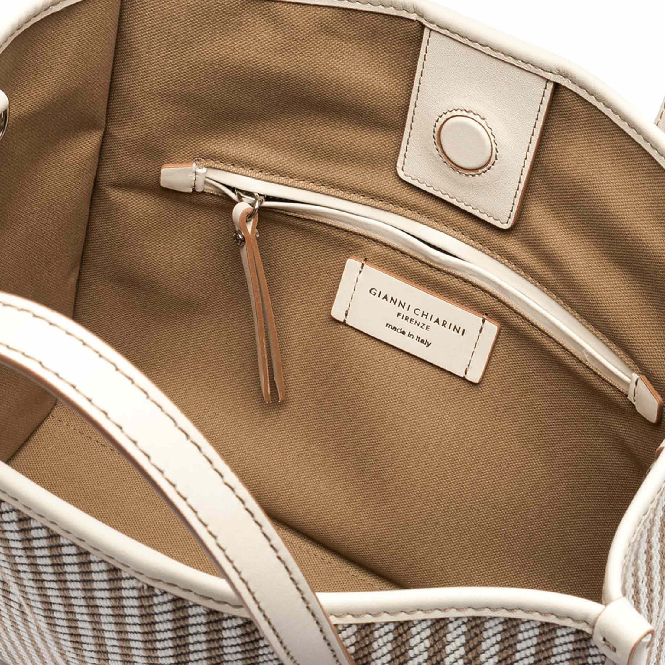 Marcella club borsa a mano miss marcella 32 in canvas da donna