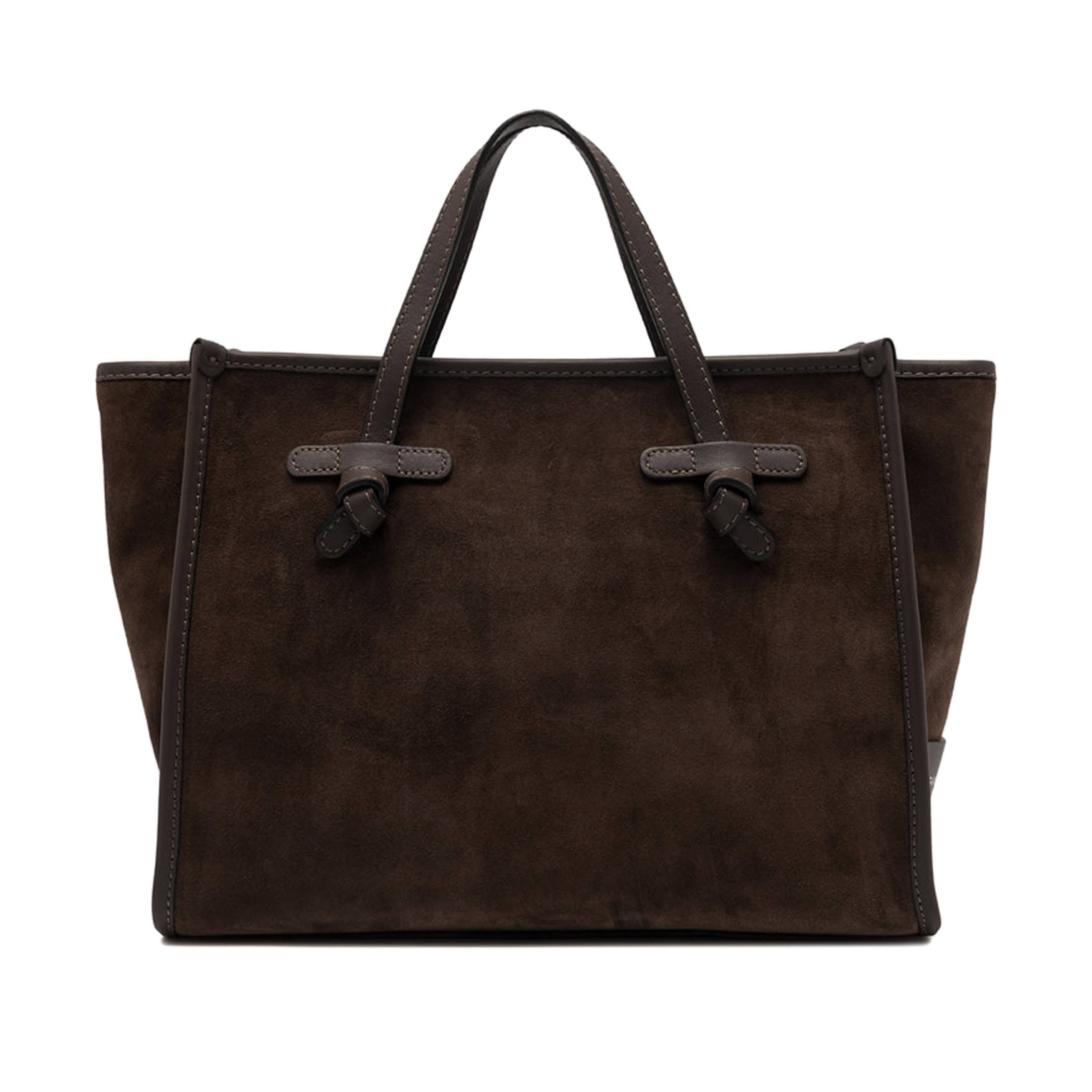Marcella club borsa shopping in camoscio e pelle da donna
