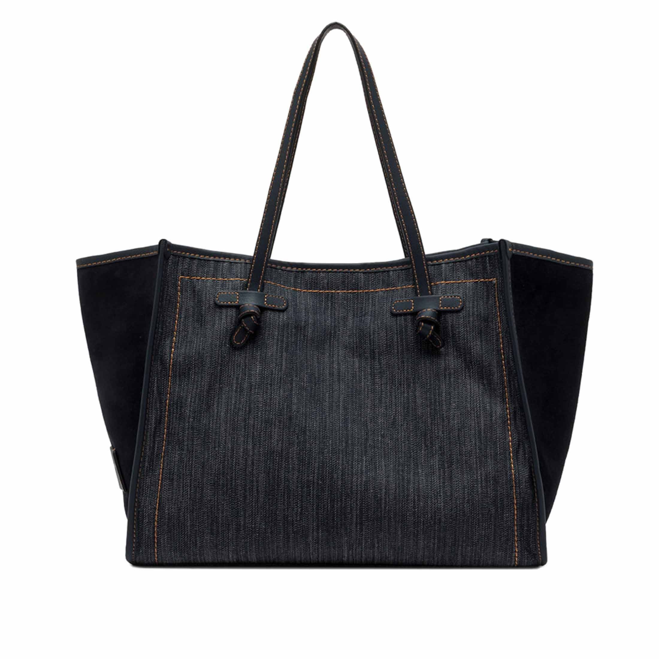 Marcella club borsa shopping in tessuto e pelle da donna