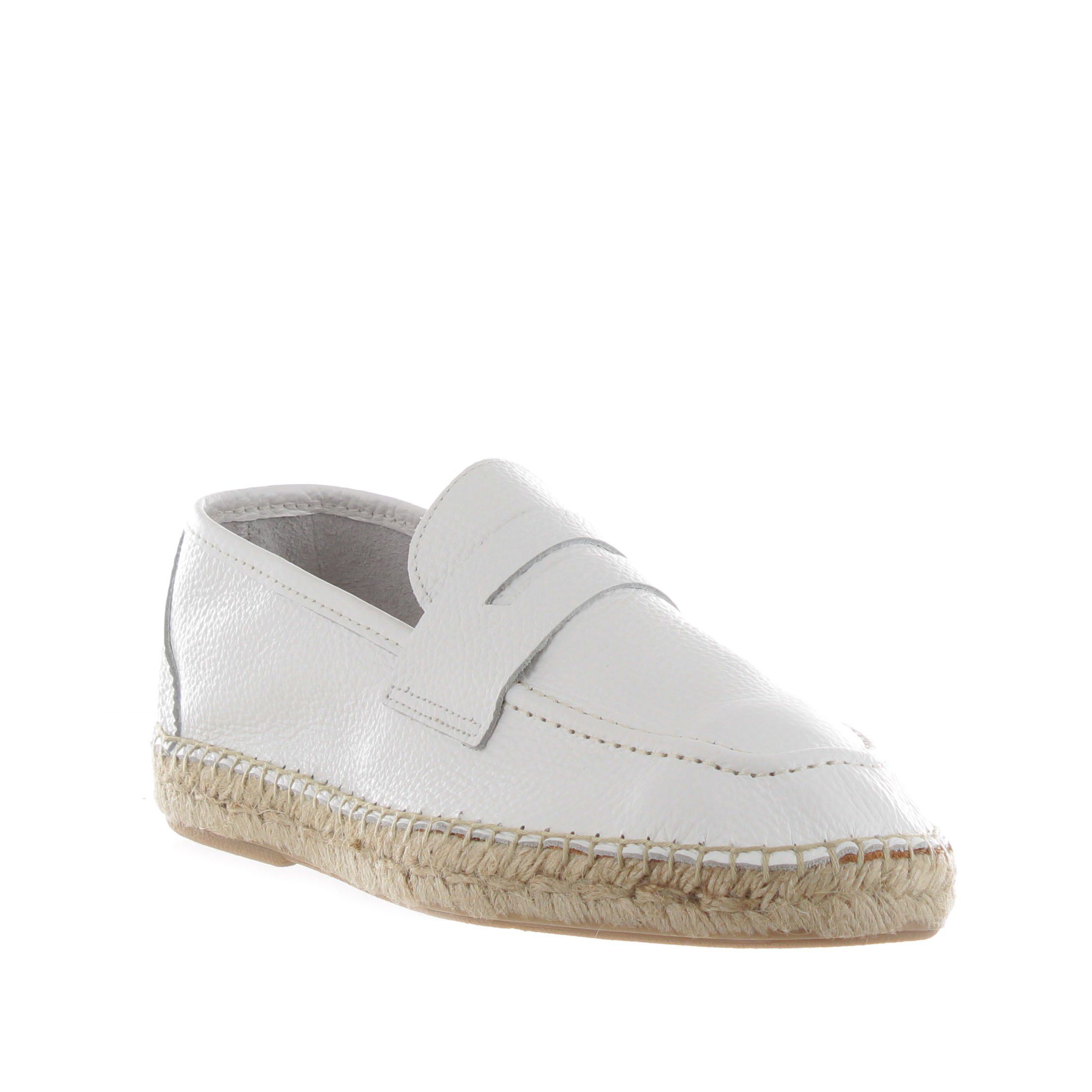 Marechiaro 1962 espadrillas in pelle martellata da uomo