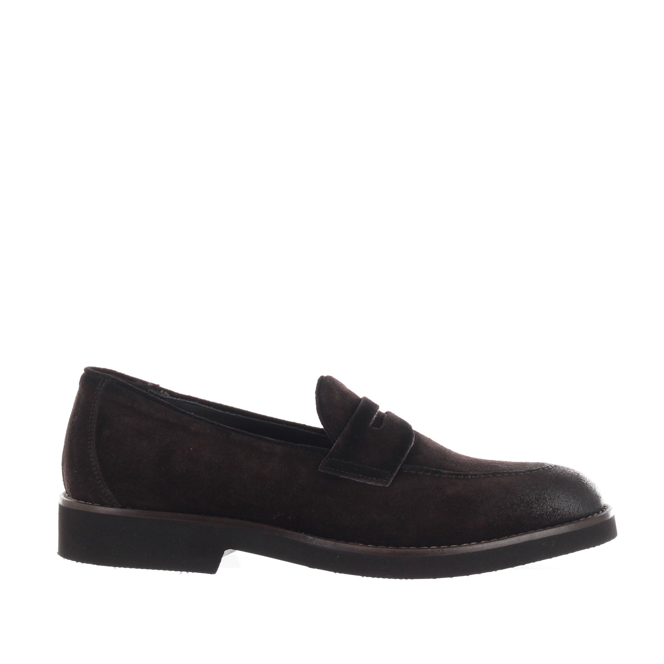 Marechiaro 1962 mocassino in camoscio da uomo
