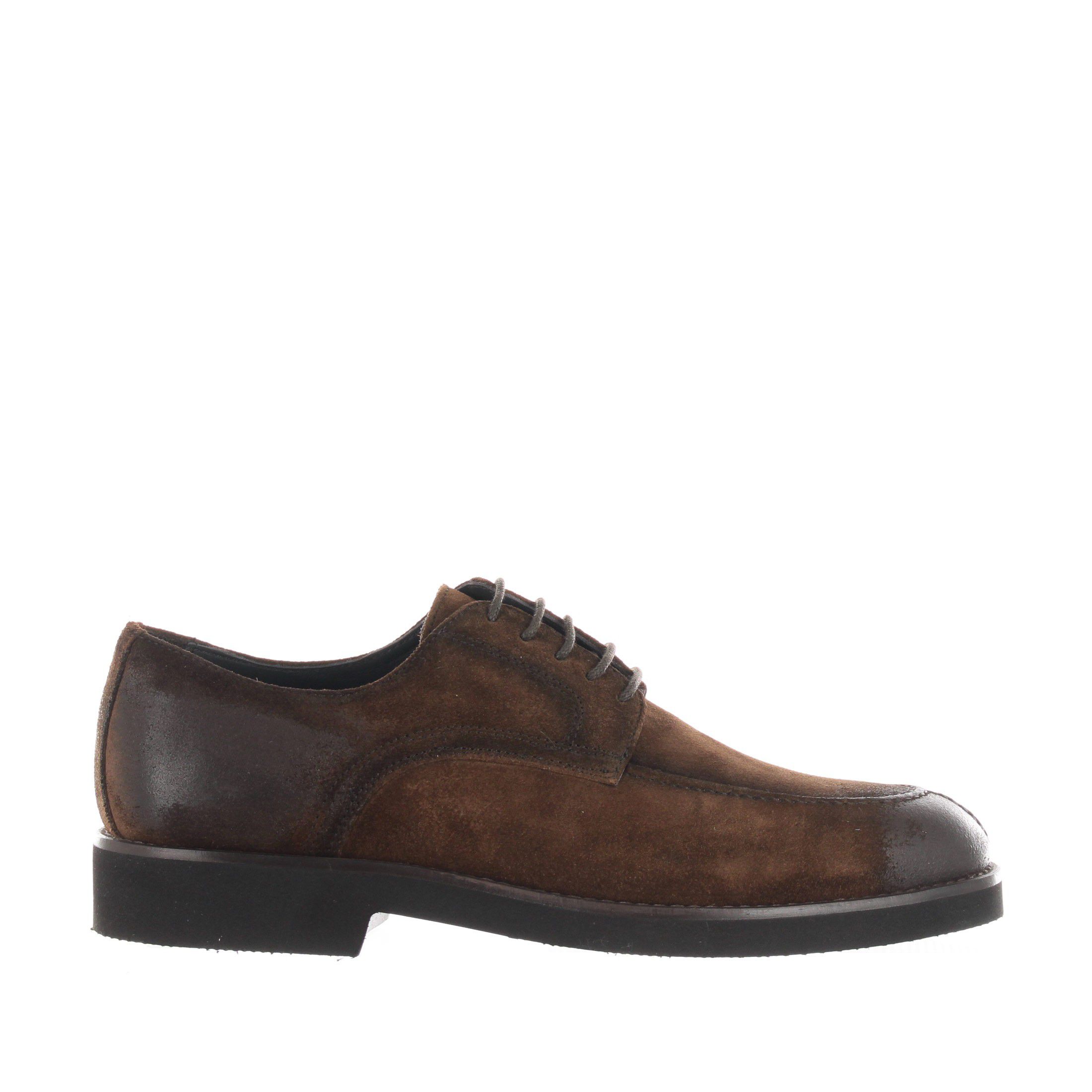 Marechiaro 1962 stringata in camoscio  da uomo