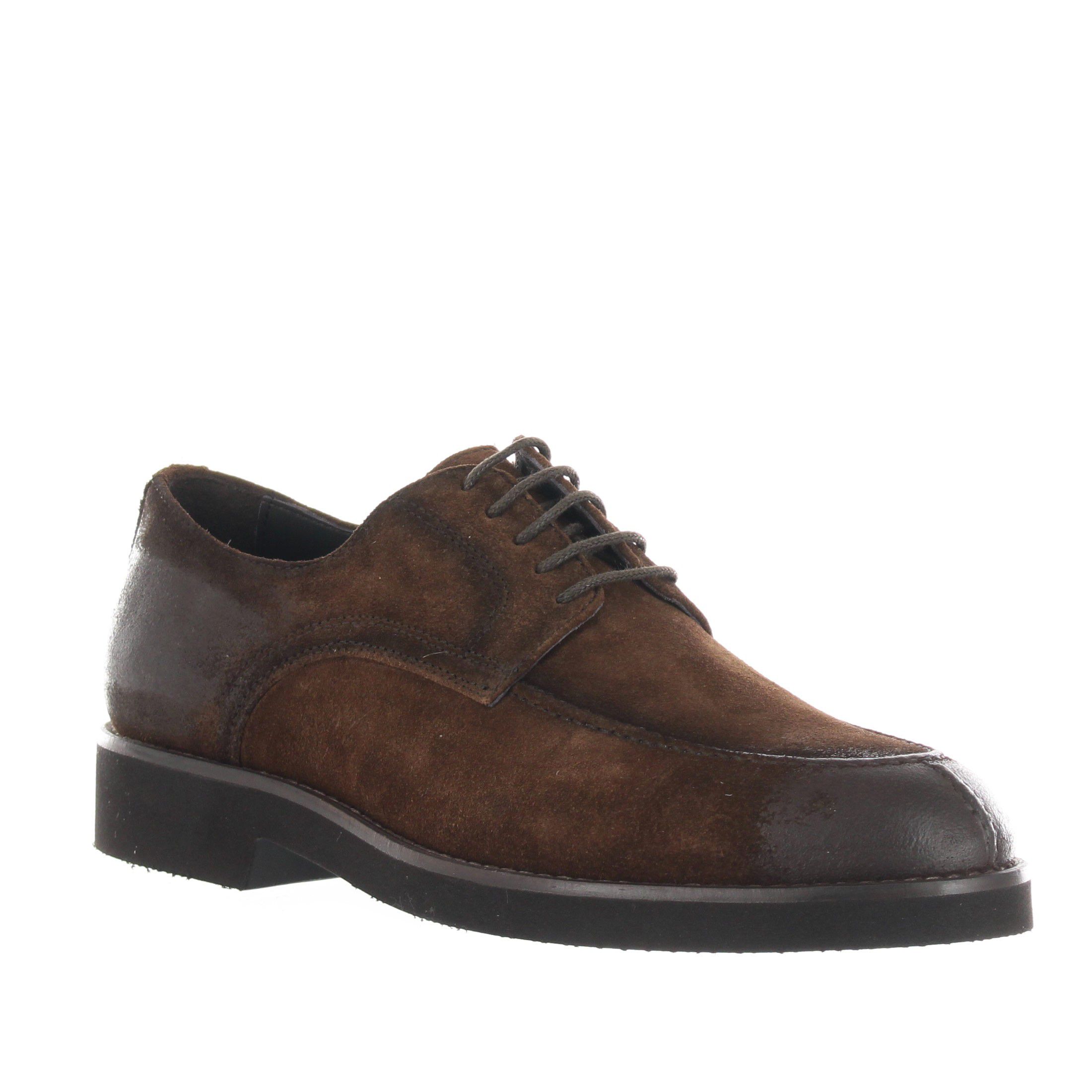 Marechiaro 1962 stringata in camoscio  da uomo