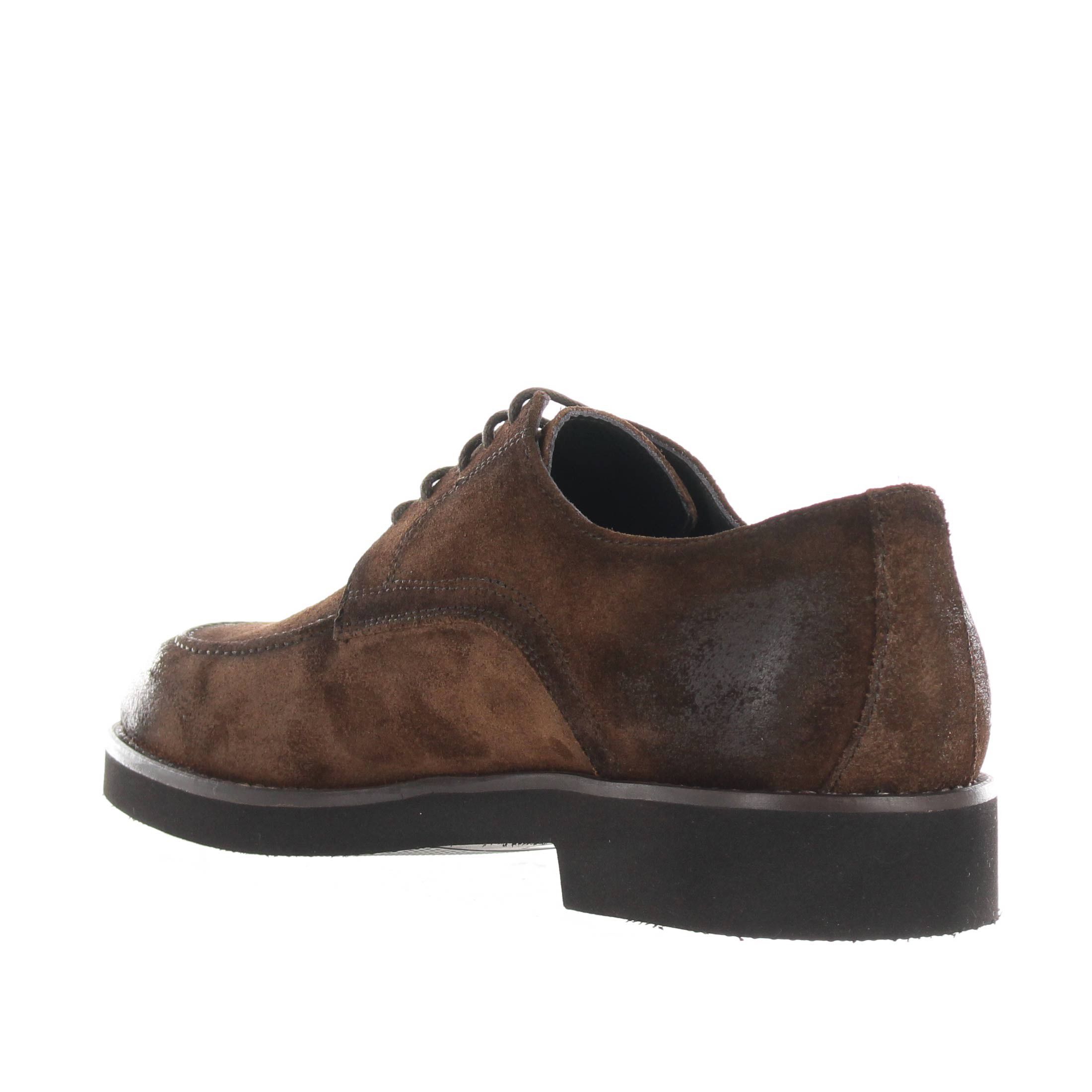 Marechiaro 1962 stringata in camoscio  da uomo