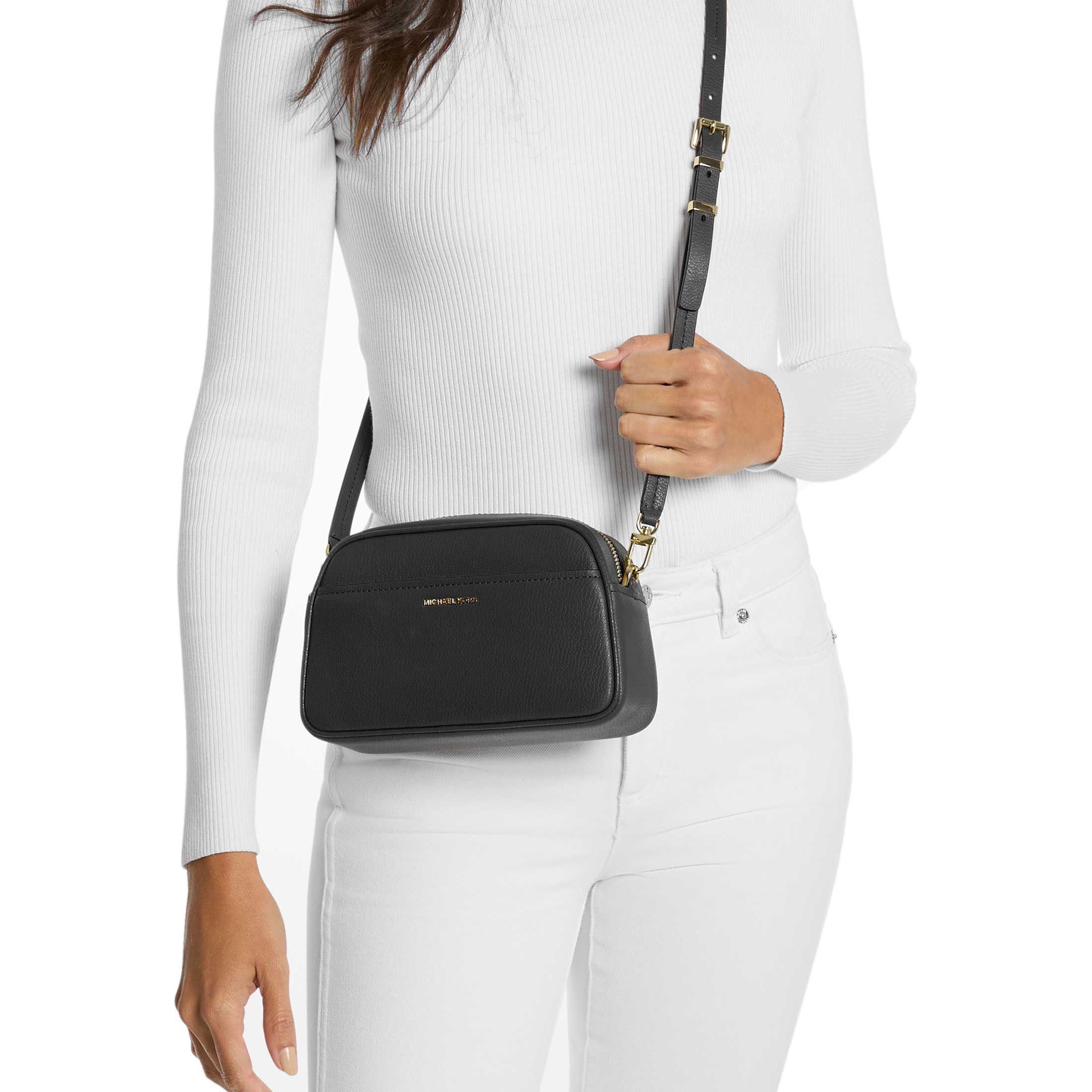 Michael kors borsa crossbody small camera xbody in pelle da donna