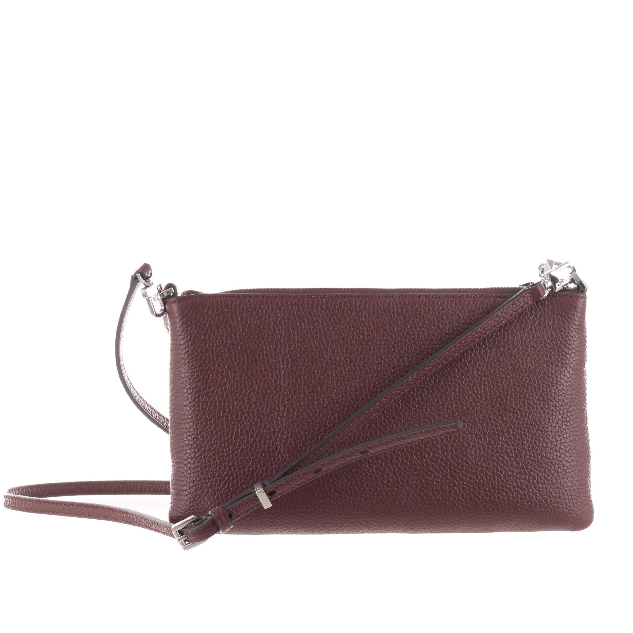 Michael kors crossbody jet set medium pckt conv xbody in pelle da donna