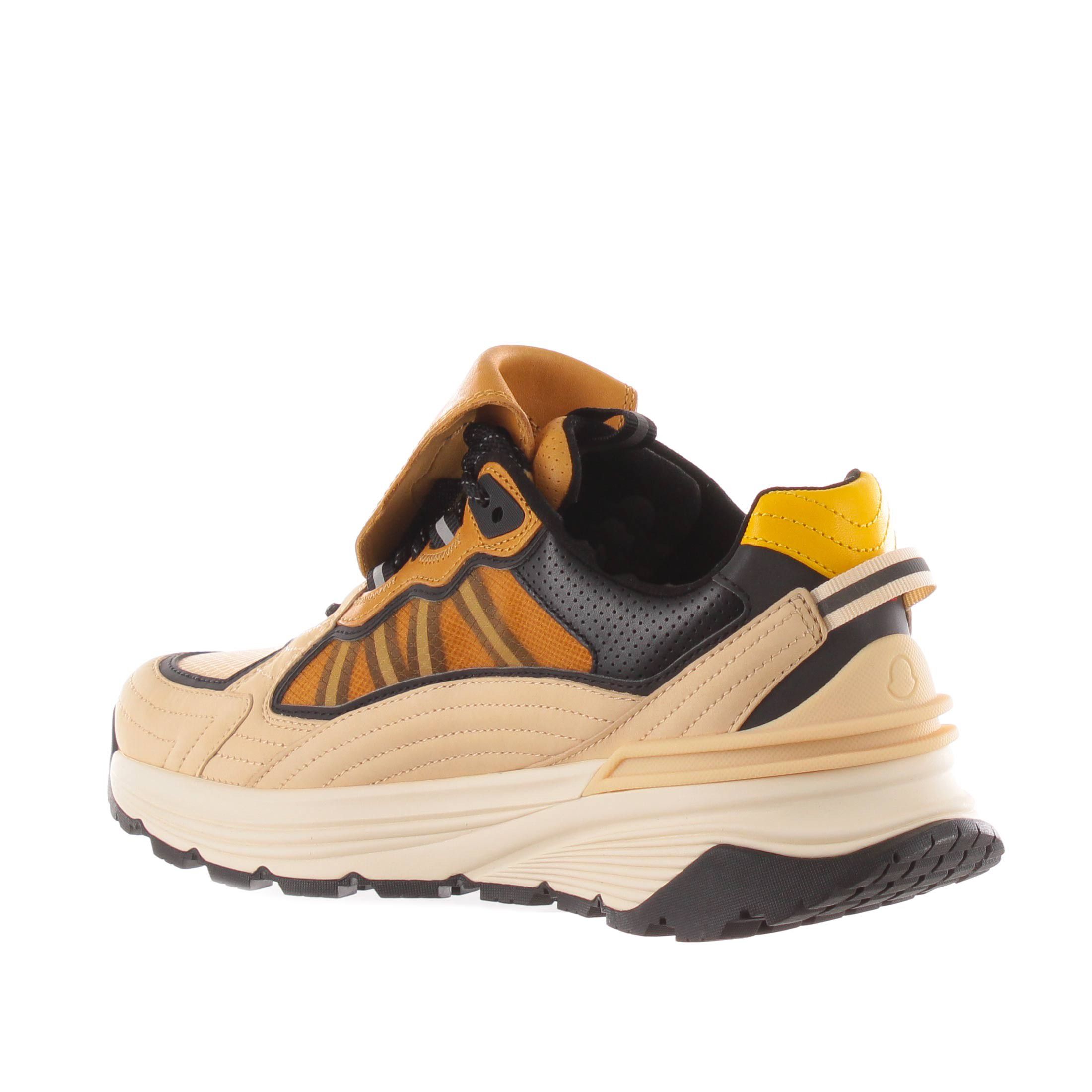 Moncler sneaker palm lite runner in pelle da uomo