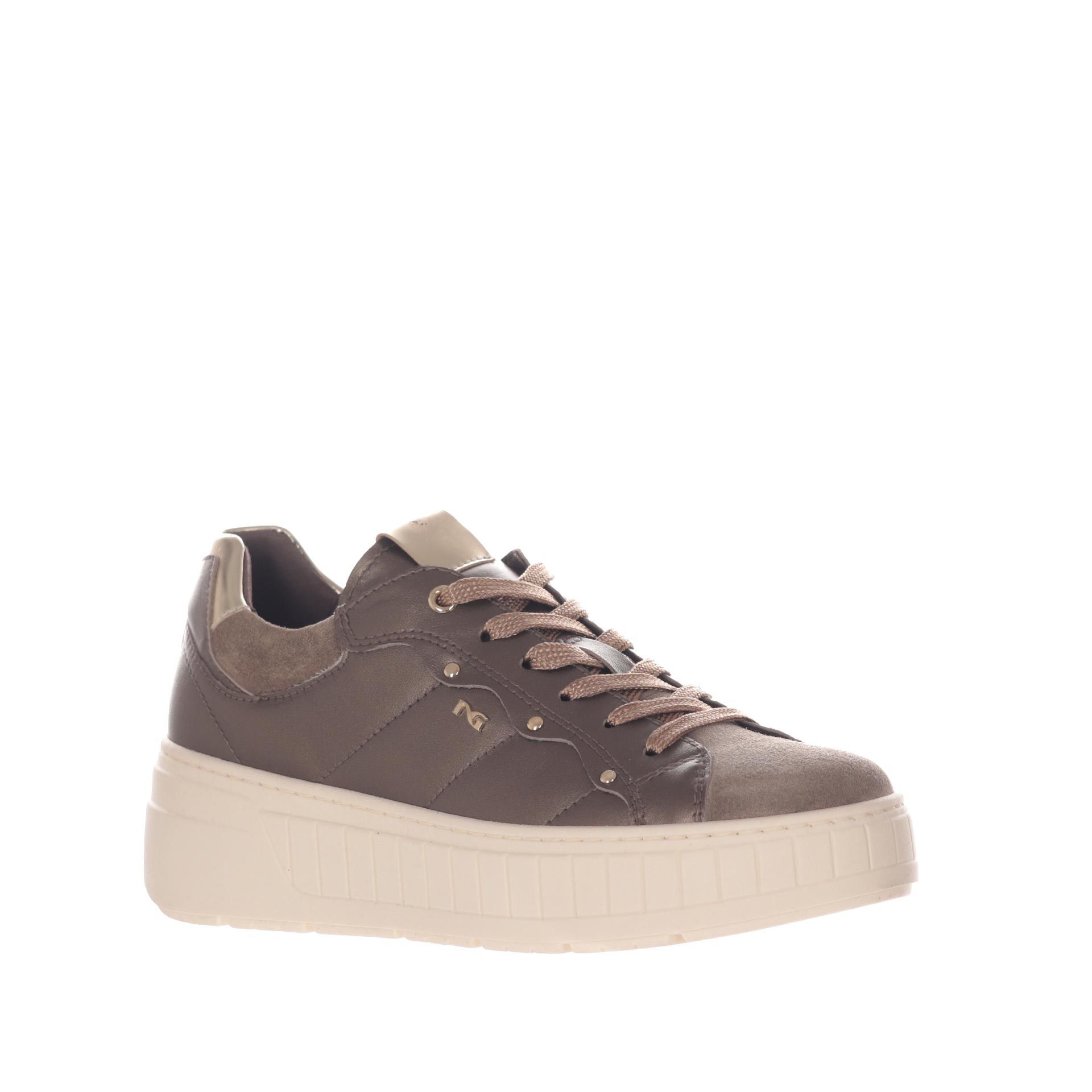 Nero giardini sneaker in pelle  da donna