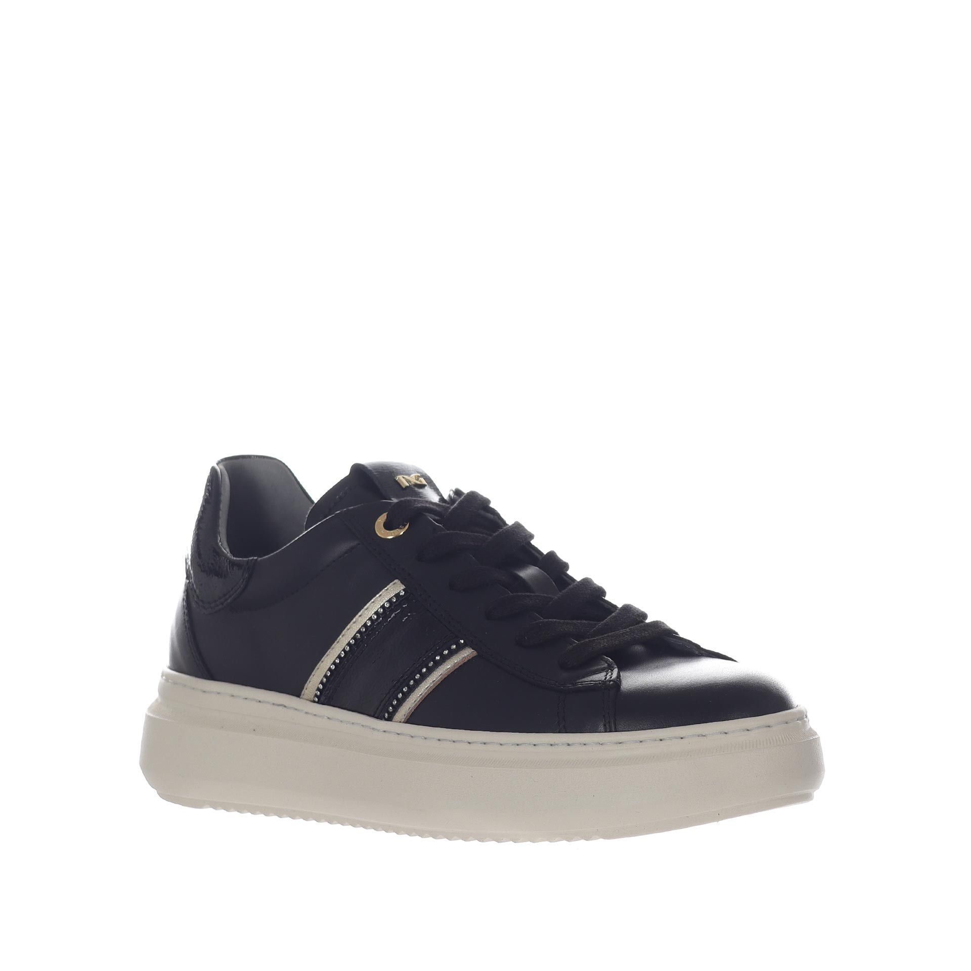 Nero giardini sneaker in pelle  da donna