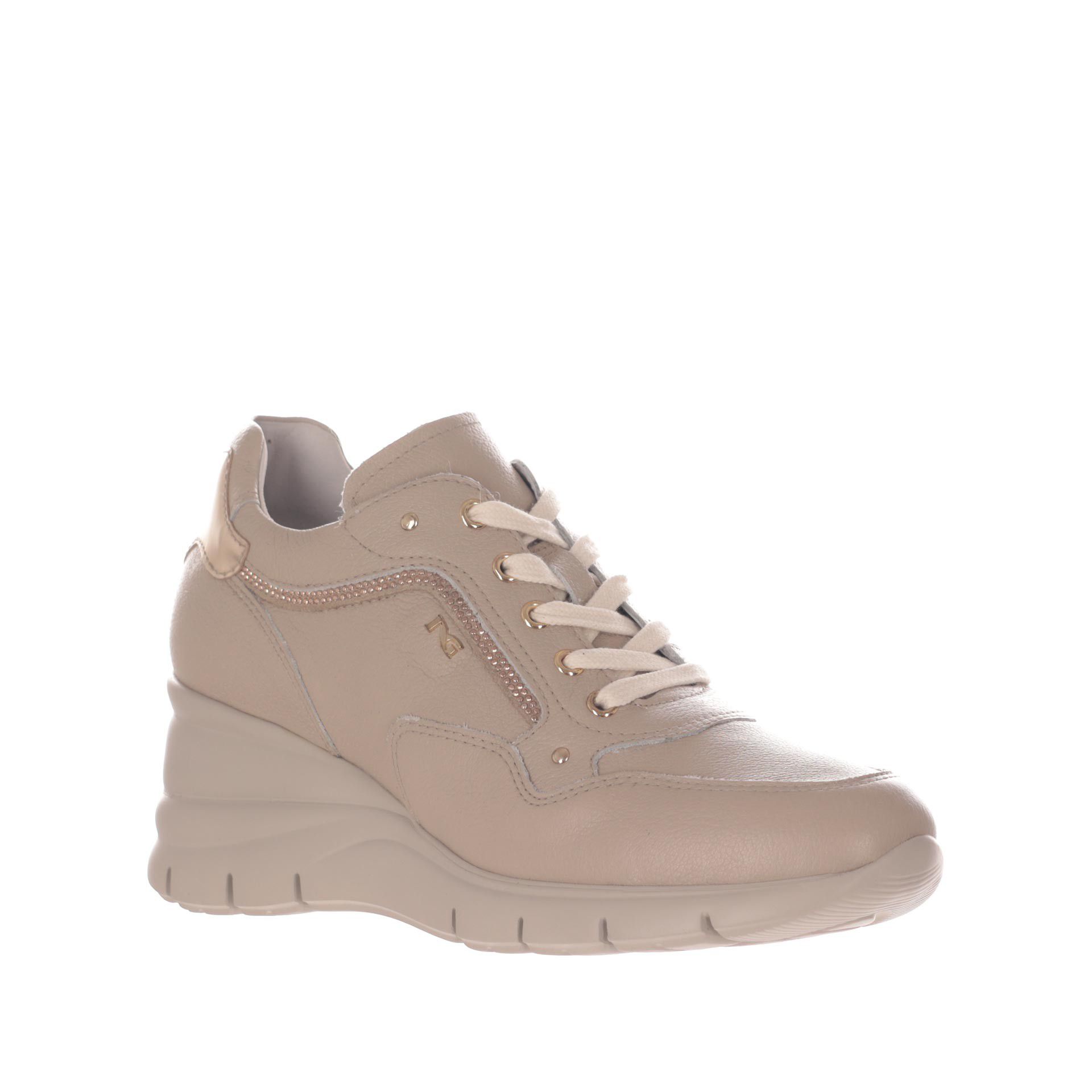 Nero giardini sneaker in pelle da donna