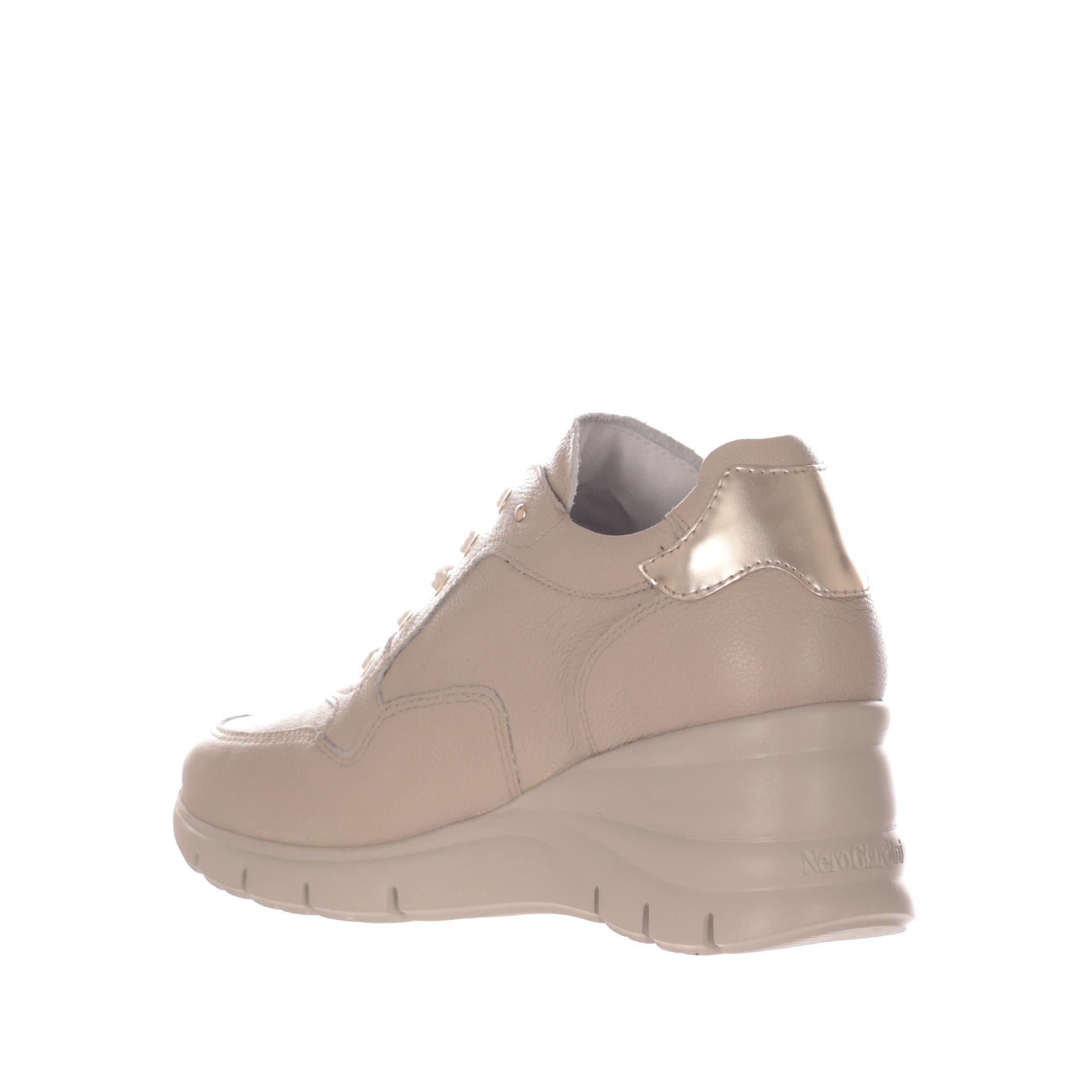 Nero giardini sneaker in pelle da donna