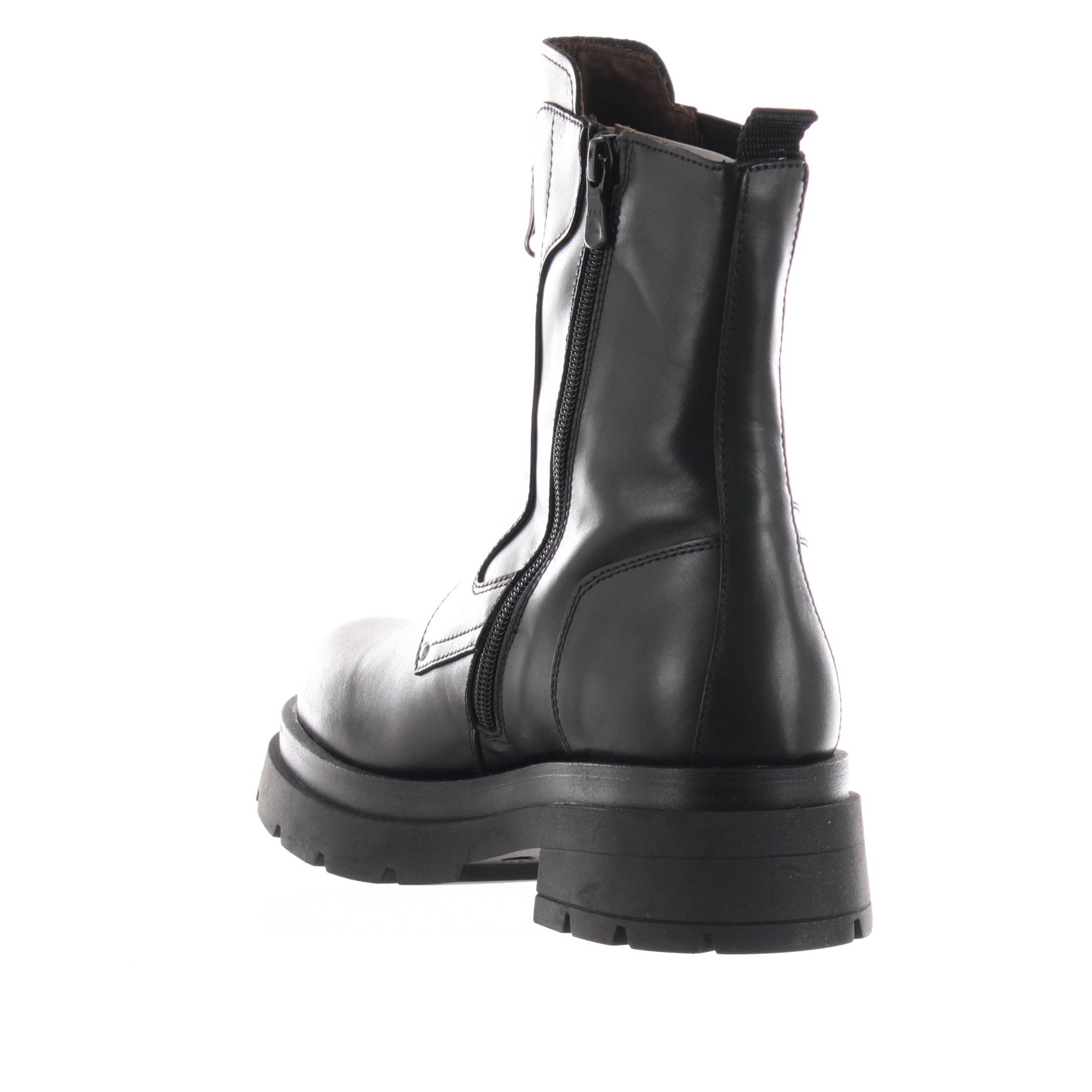 Nero giardini stivaletto in pelle con zip da donna