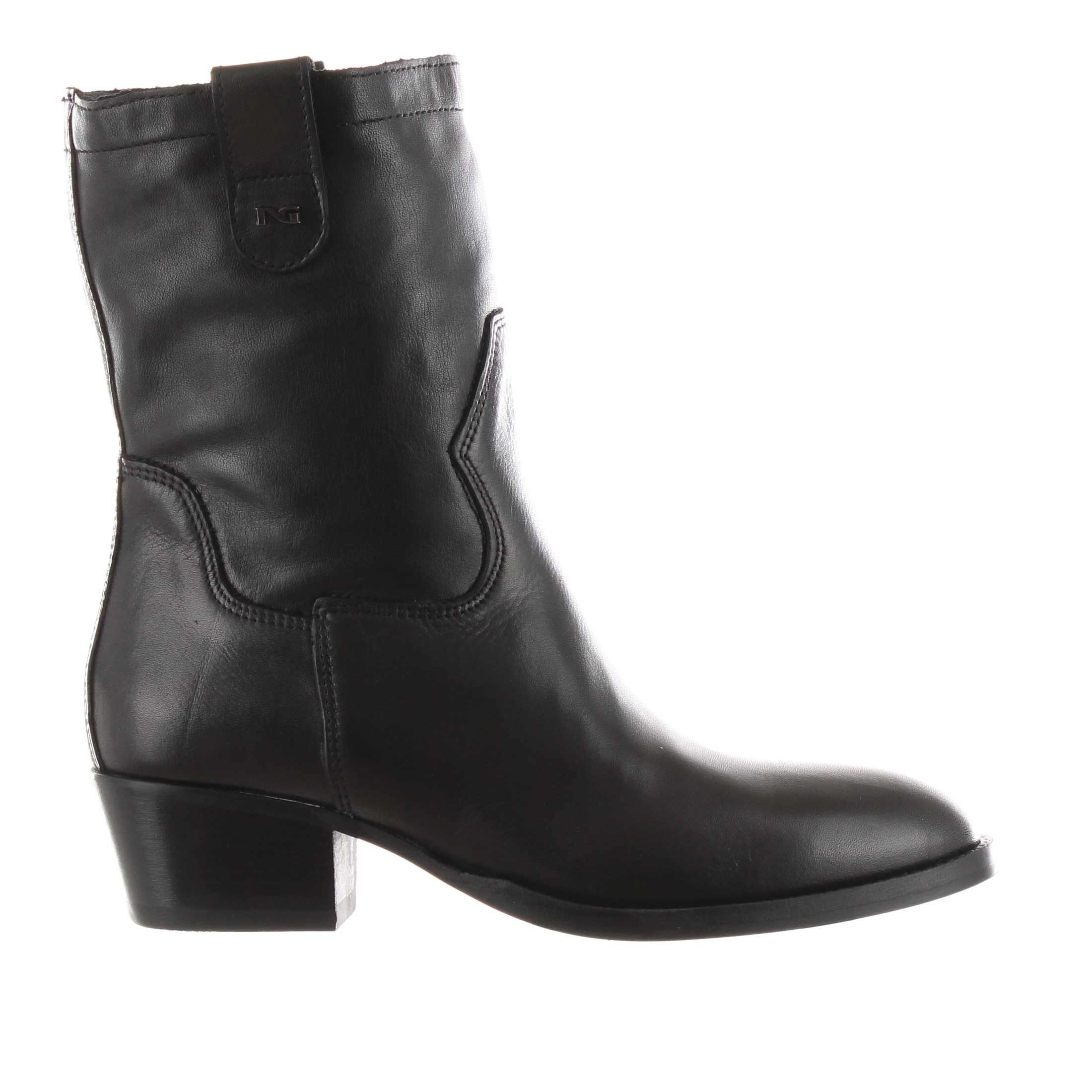Nero giardini stivaletto in pelle da donna