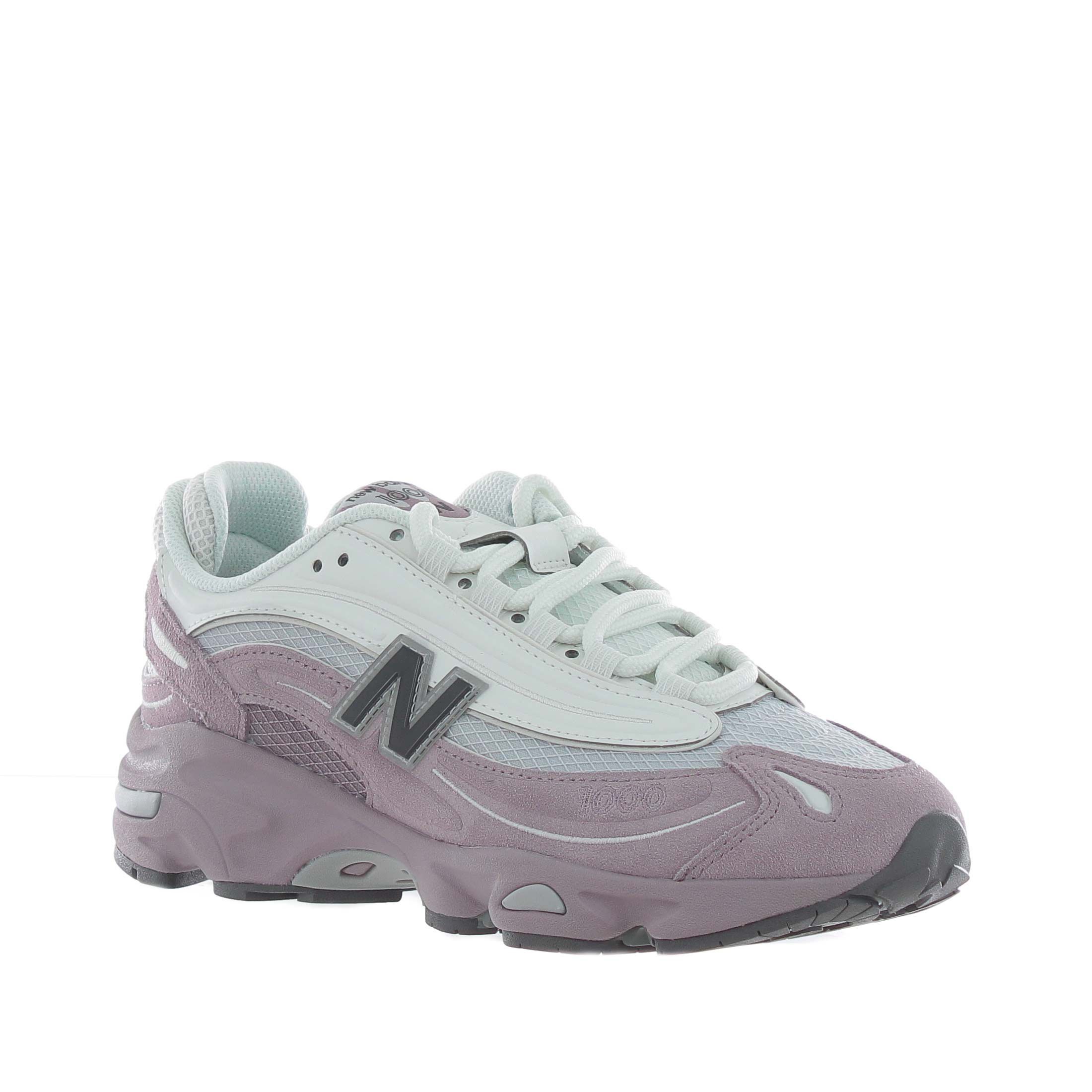 New balance sneaker 1000 in camoscio da uomo