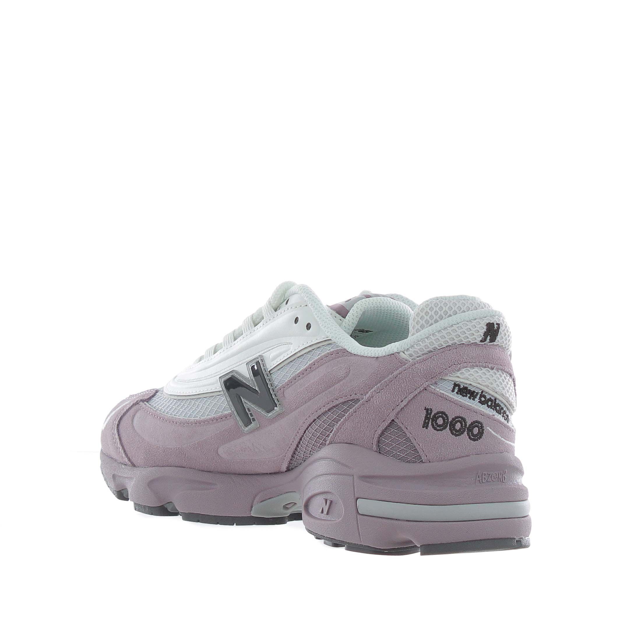 New balance sneaker 1000 in camoscio da uomo