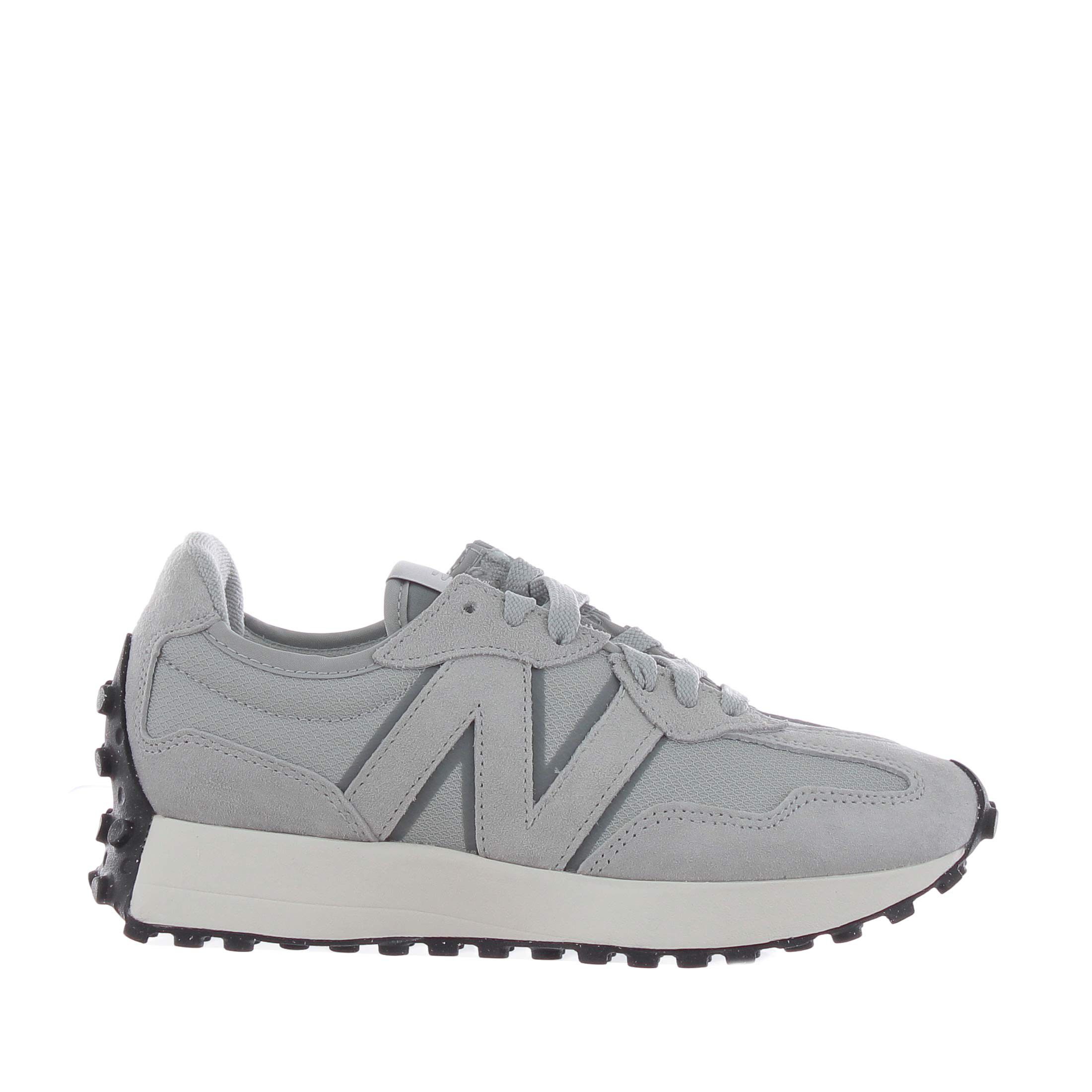 New balance sneaker 327 in camoscio e mesh da donna